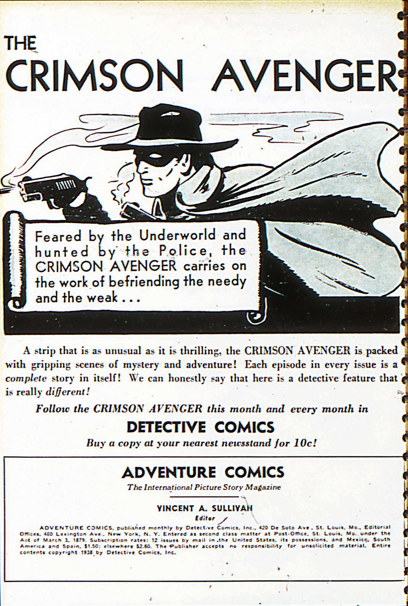 Adventure Comics (1938) 32 Page 2