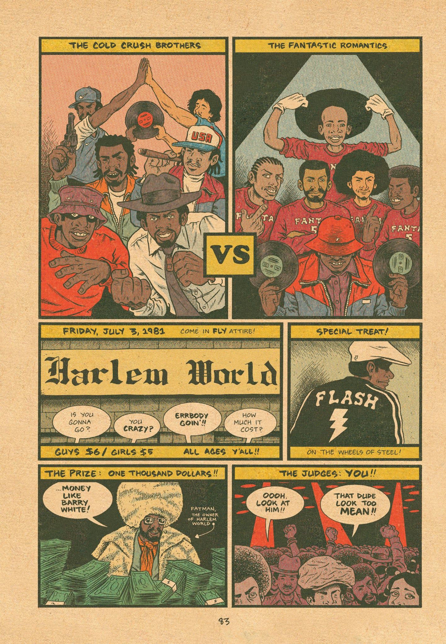 Read online Hip Hop Family Tree (2013) comic -  Issue # TPB 1 - 84