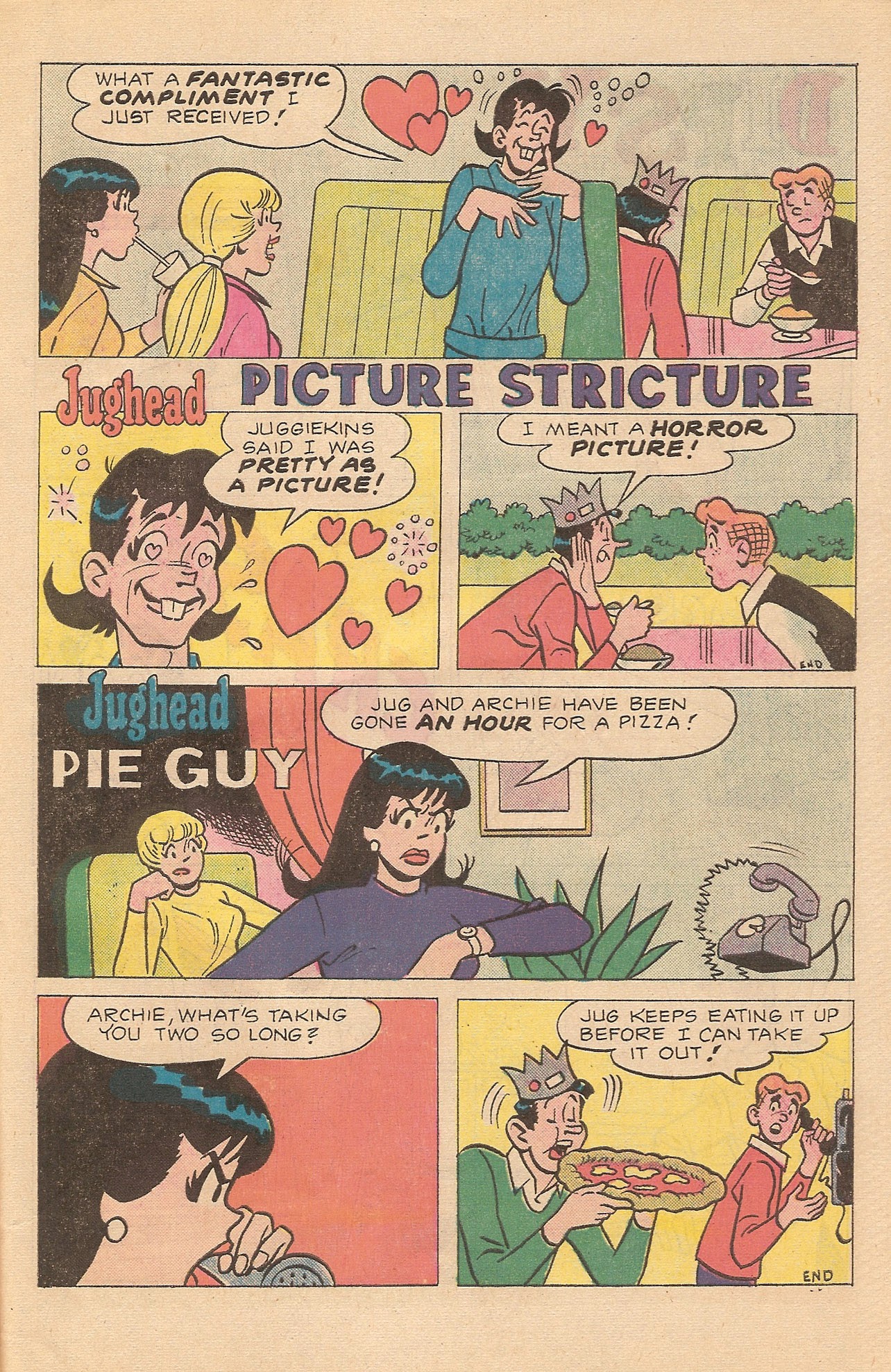 Read online Jughead's Jokes comic -  Issue #46 - 31