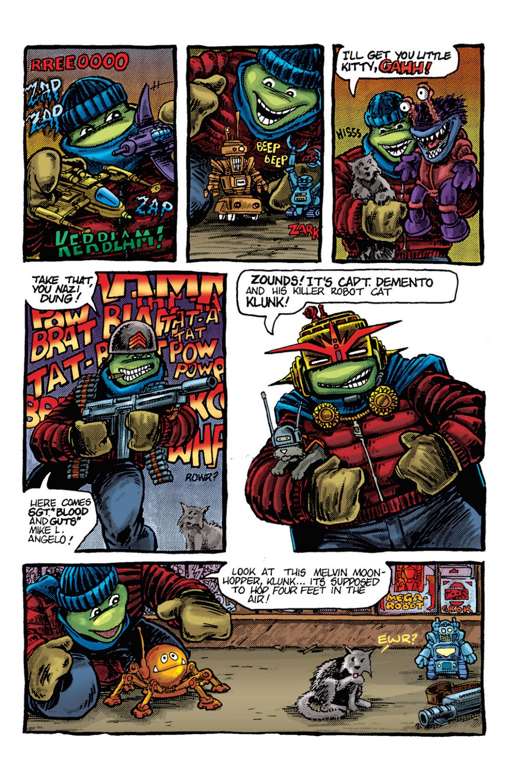Teenage Mutant Ninja Turtles Color Classics: Michaelangelo Micro-Series issue Full - Page 10
