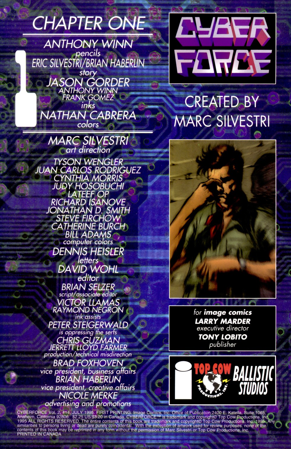 Read online Cyberforce (1993) comic -  Issue #14 - 2