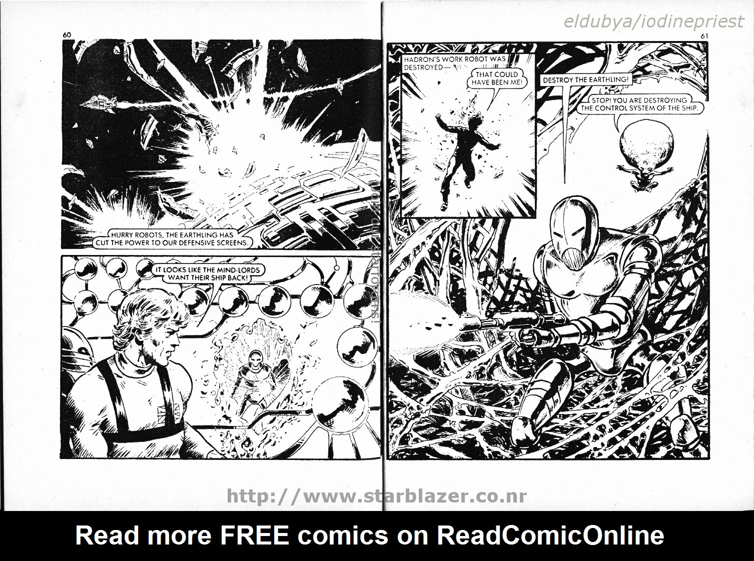 Read online Starblazer comic -  Issue #77 - 32