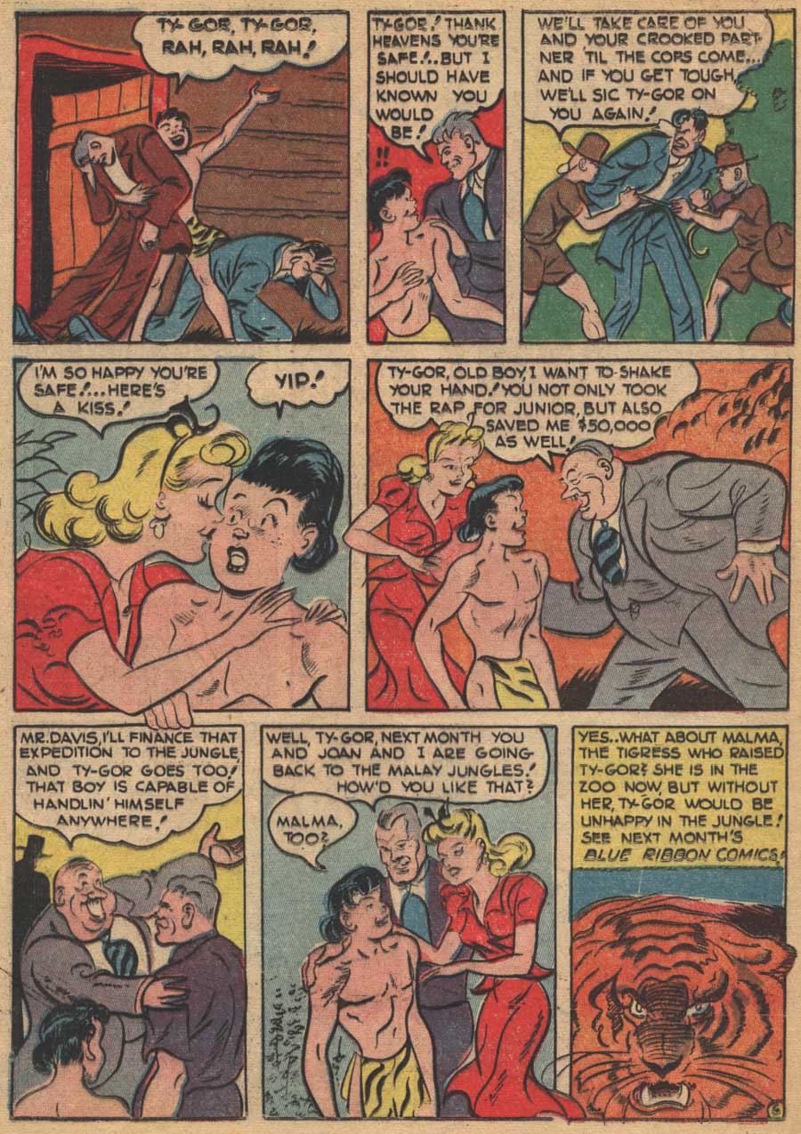 Read online Blue Ribbon Comics (1939) comic -  Issue #16 - 44
