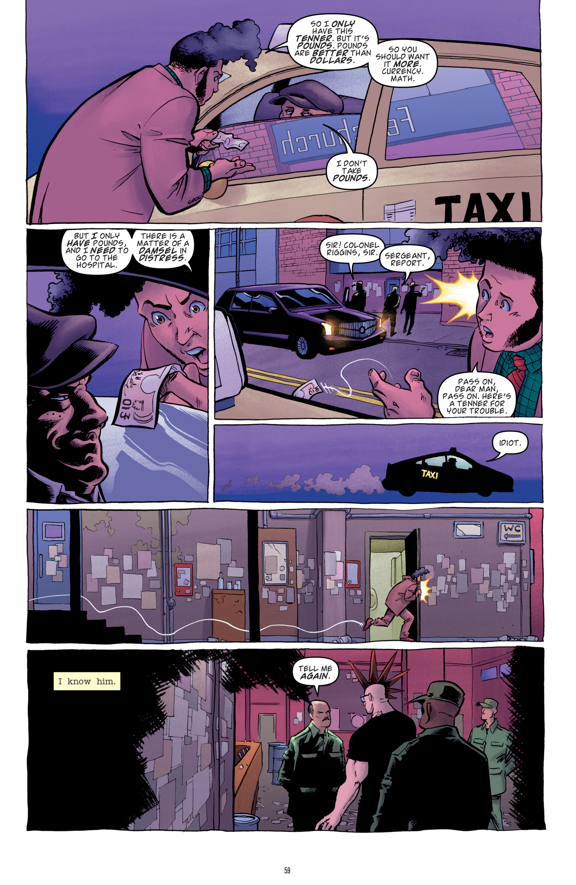 Read online Dirk Gently's Holistic Detective Agency: The Salmon of Doubt comic -  Issue # TPB 1 - 54