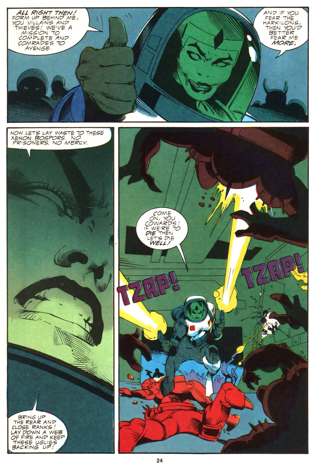 Read online Alien Legion (1987) comic -  Issue #4 - 26