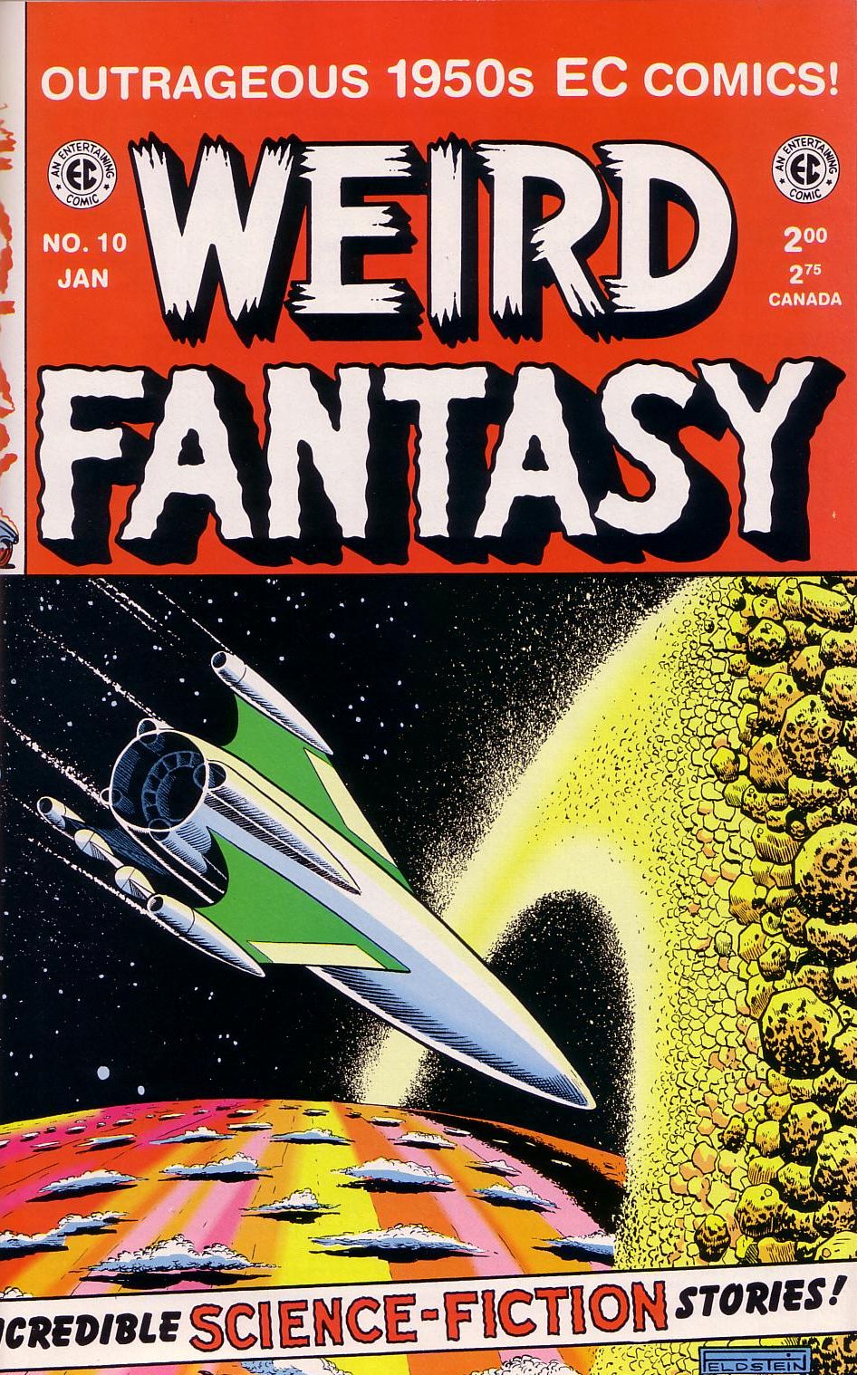 Read online Weird Fantasy (1951) comic -  Issue #10 - 1