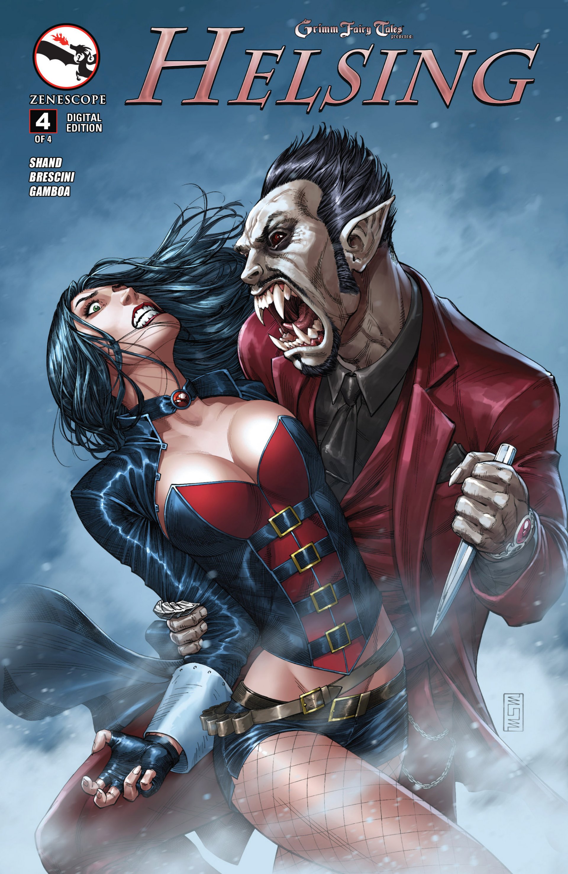 Read online Grimm Fairy Tales presents Helsing comic -  Issue #4 - 1