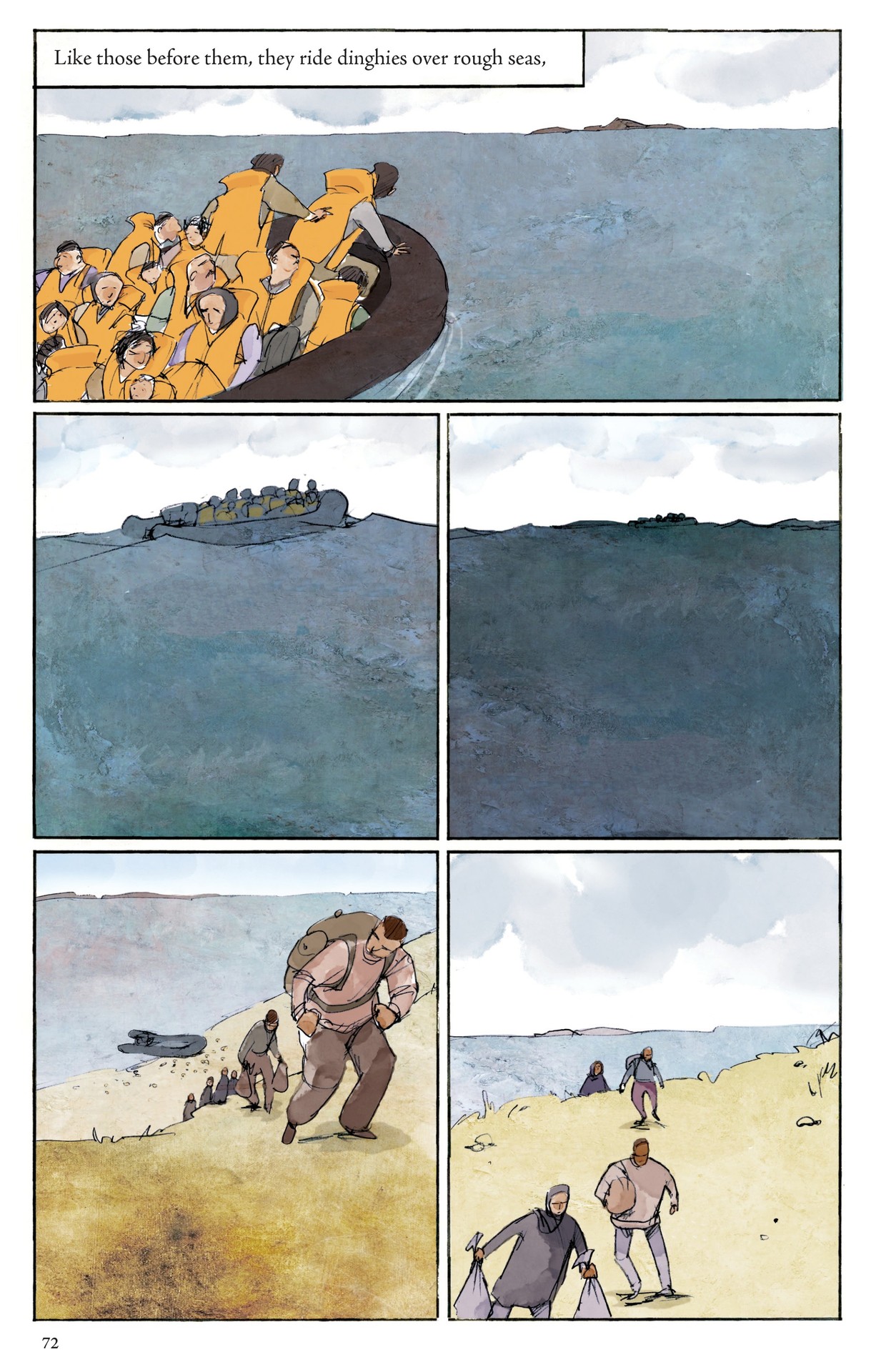 Read online The Unwanted: Stories of the Syrian Refugees comic -  Issue # TPB - 65