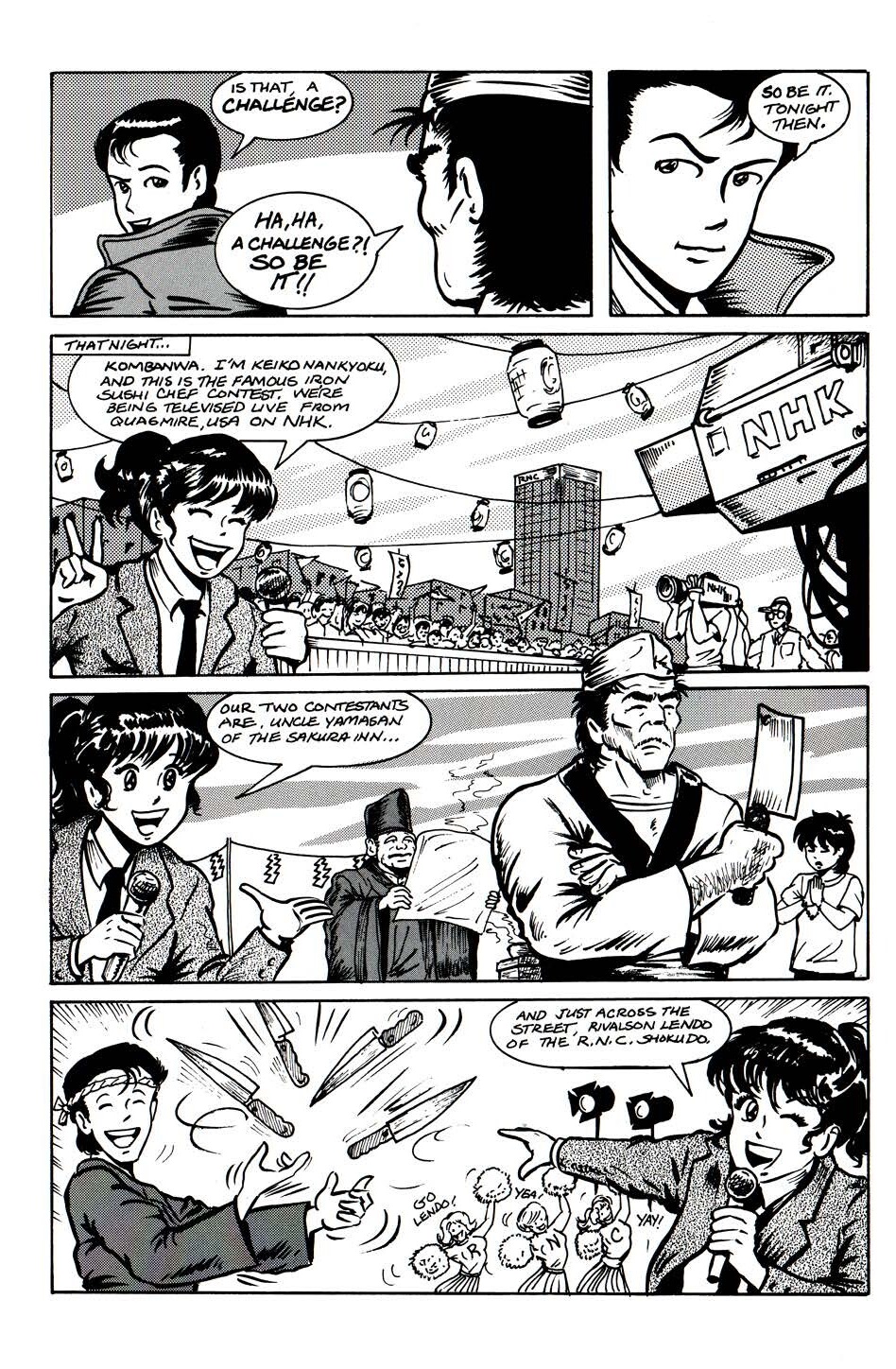Read online Ninja High School (1986) comic -  Issue #50 - 30