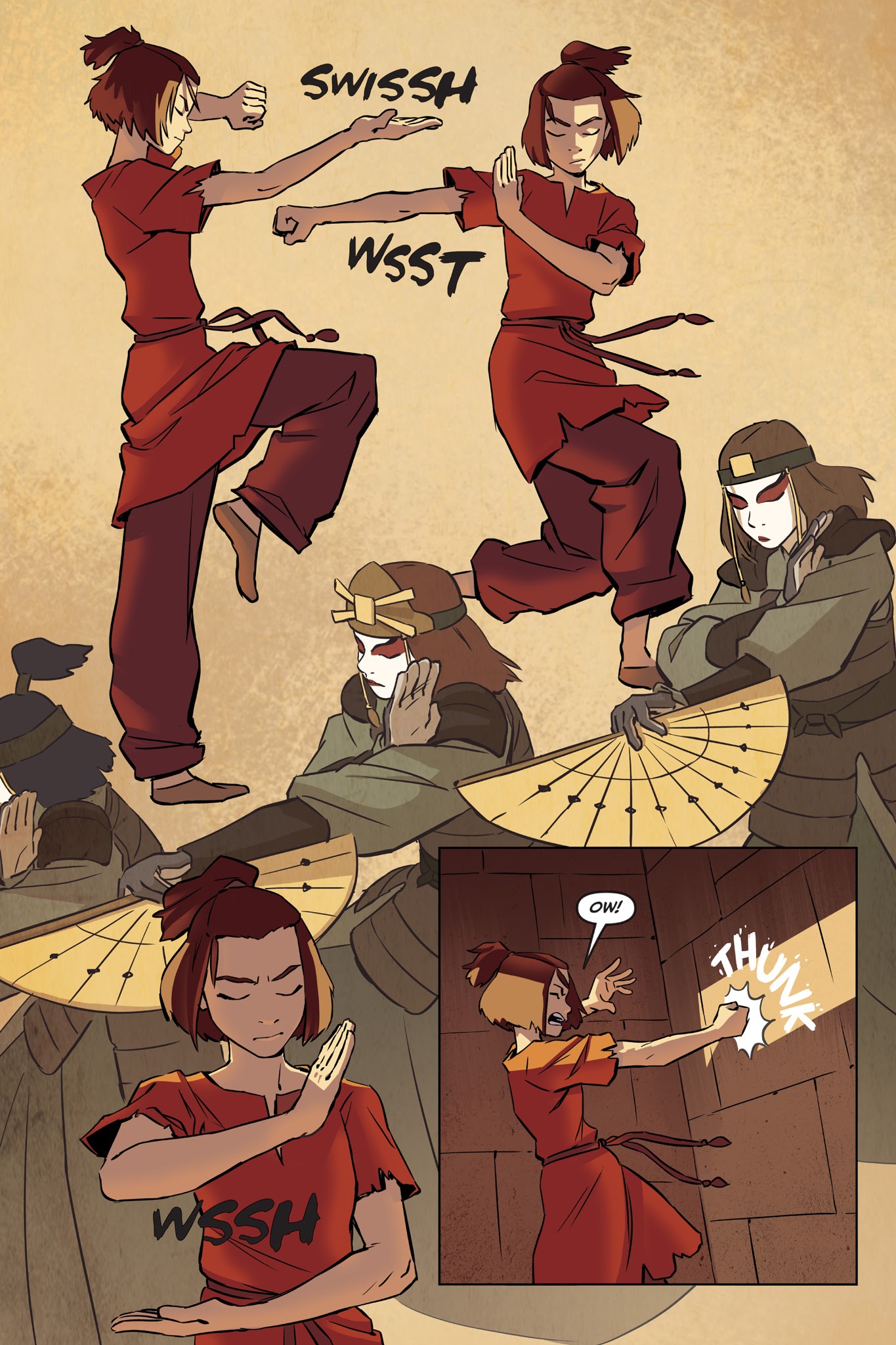 Read online Avatar: The Last Airbender – Suki, Alone comic -  Issue # TPB - 18