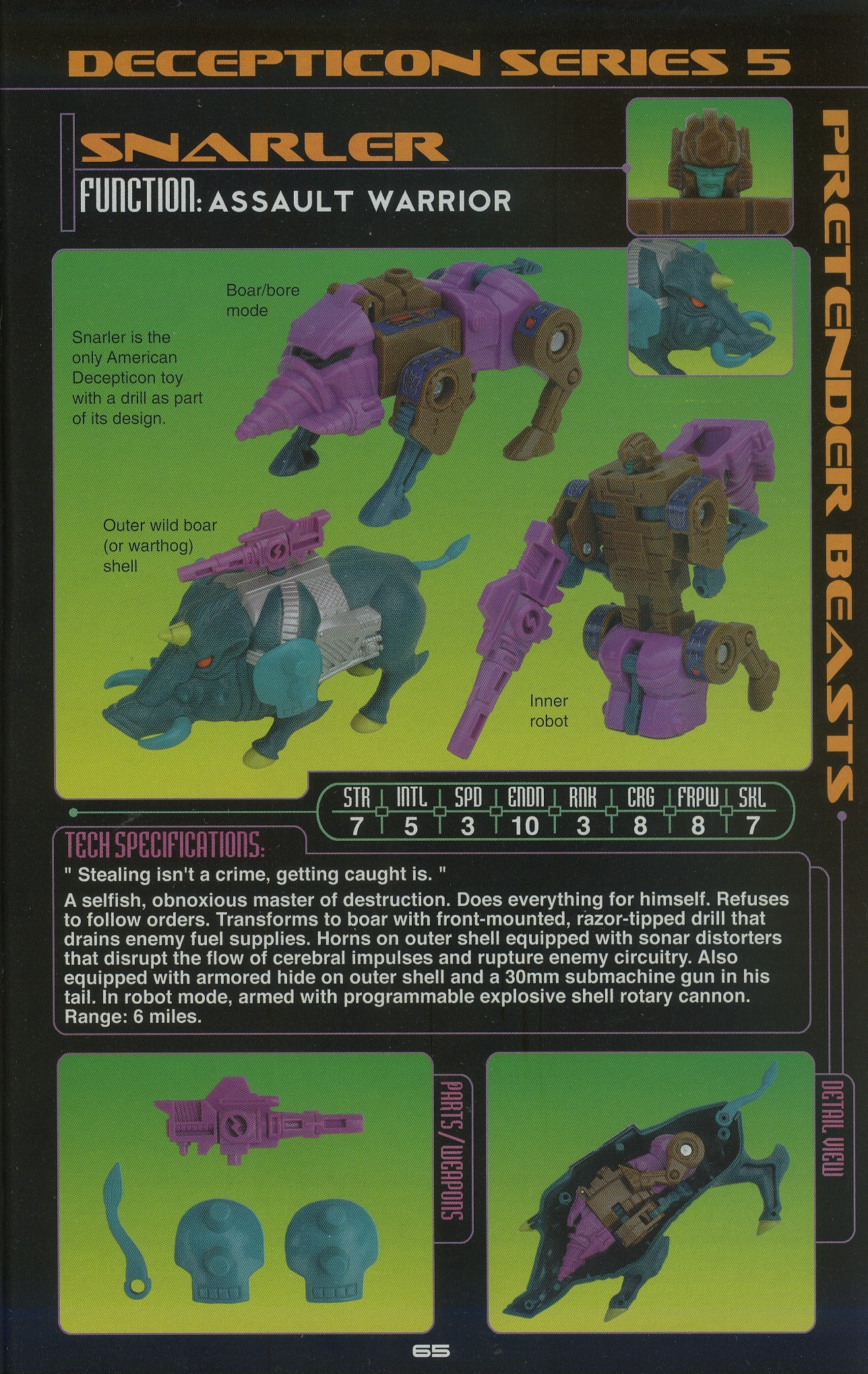 Read online Cybertronian: An Unofficial Transformers Recognition Guide comic -  Issue #4 - 67