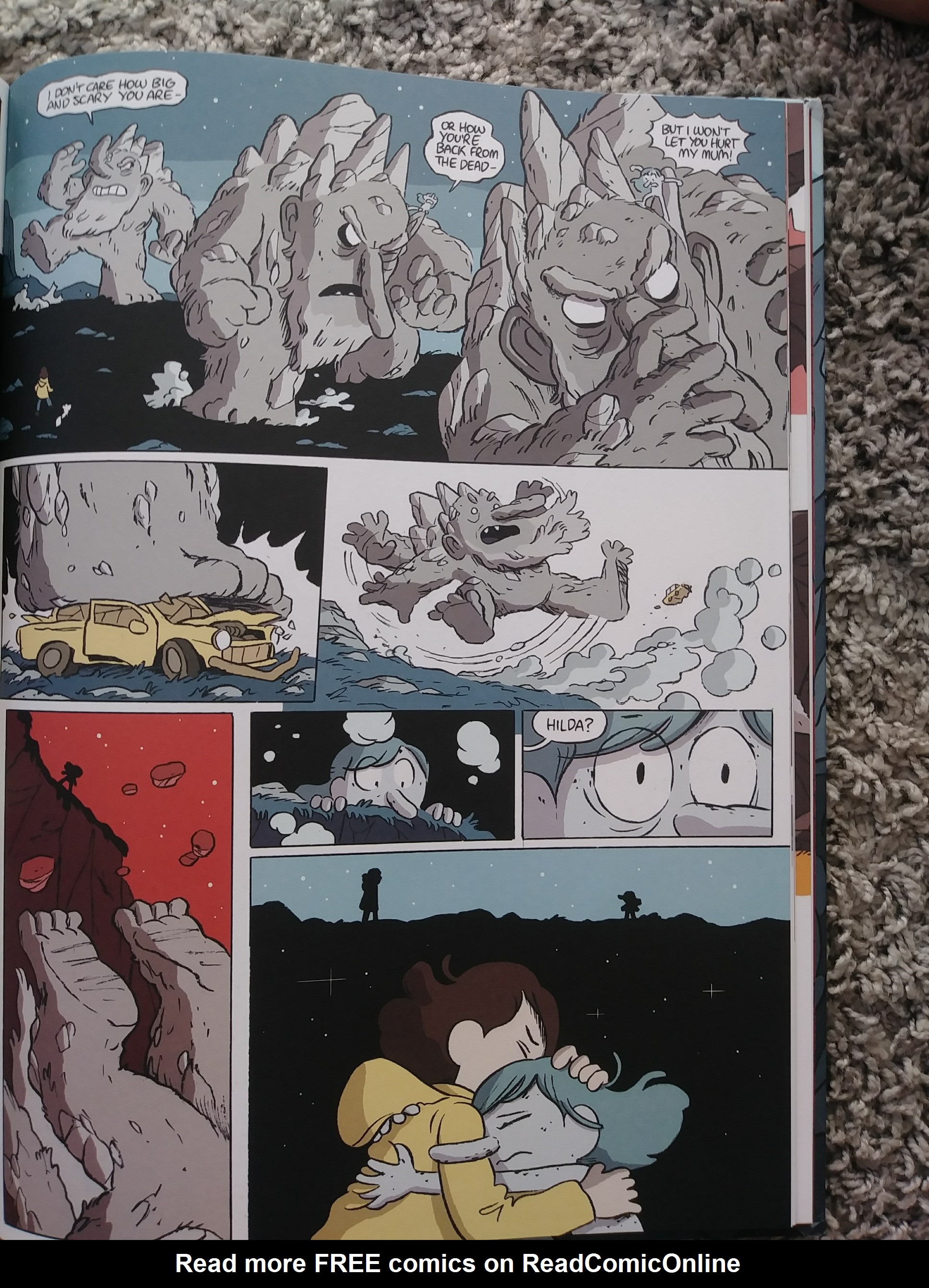 Read online Hilda and the Mountain King comic -  Issue # TPB - 52