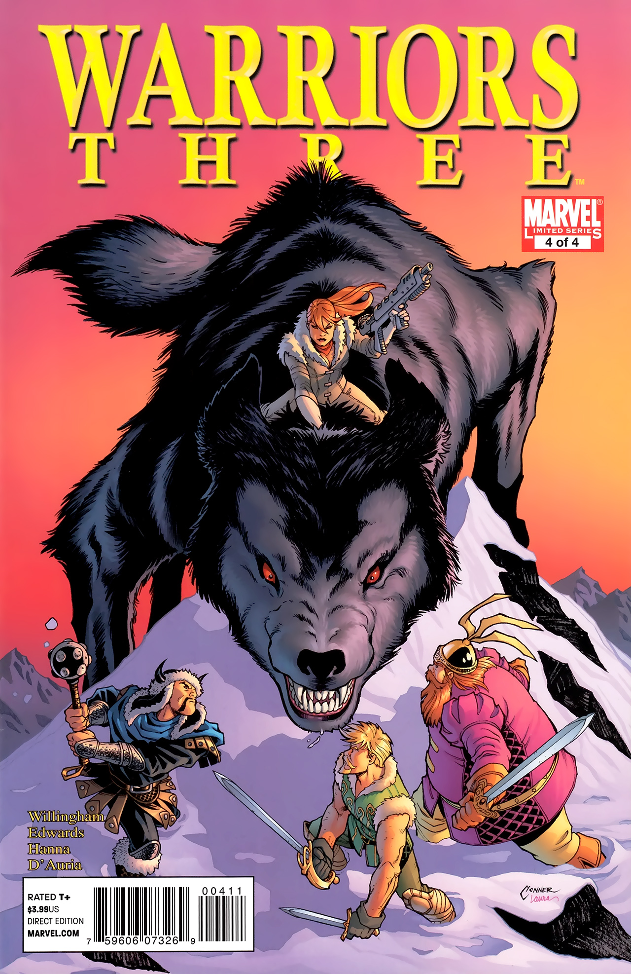 Read online Warriors Three comic -  Issue #4 - 1