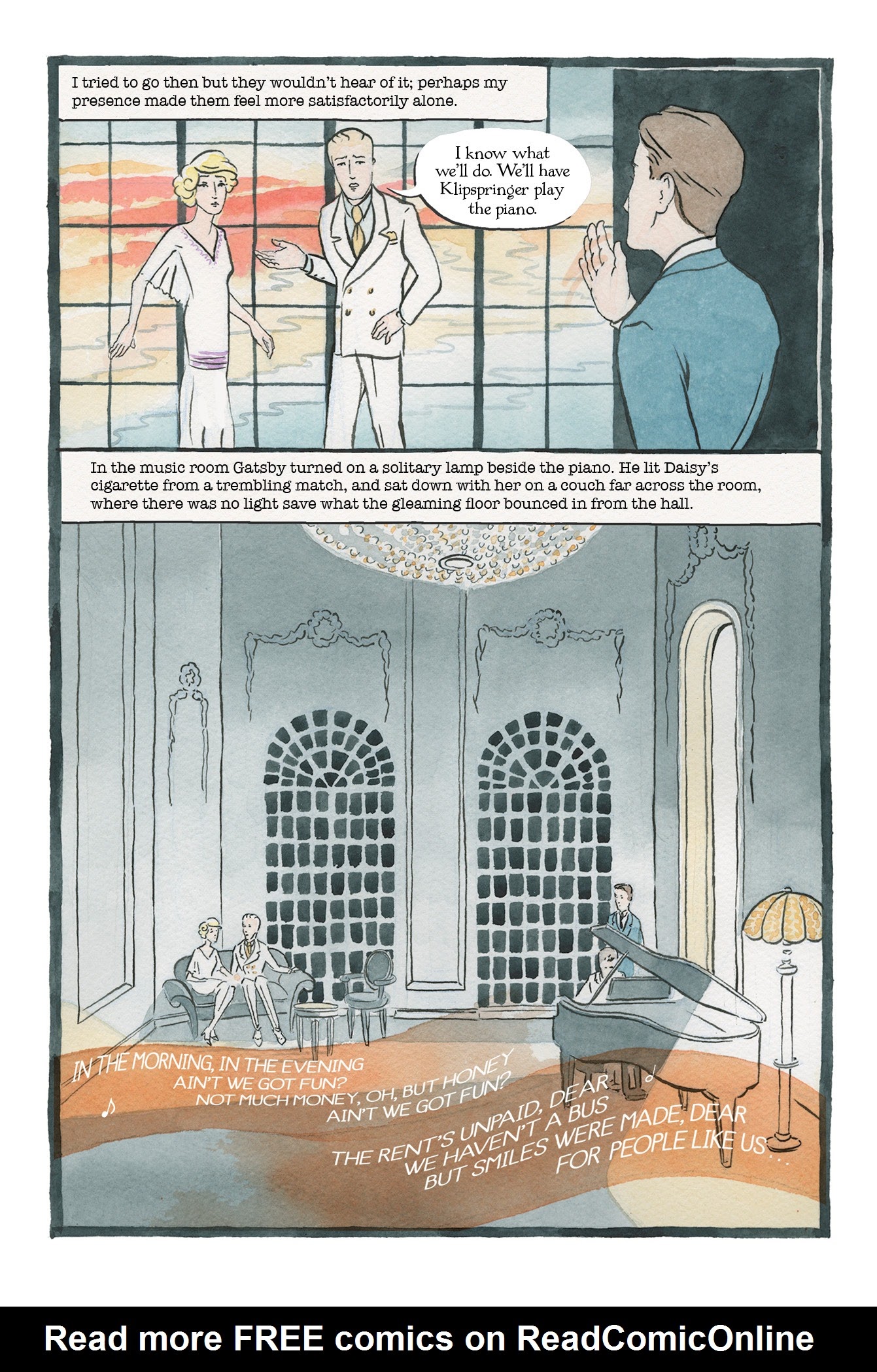 Read online The Great Gatsby: The Graphic Novel comic -  Issue # TPB (Part 2) - 16