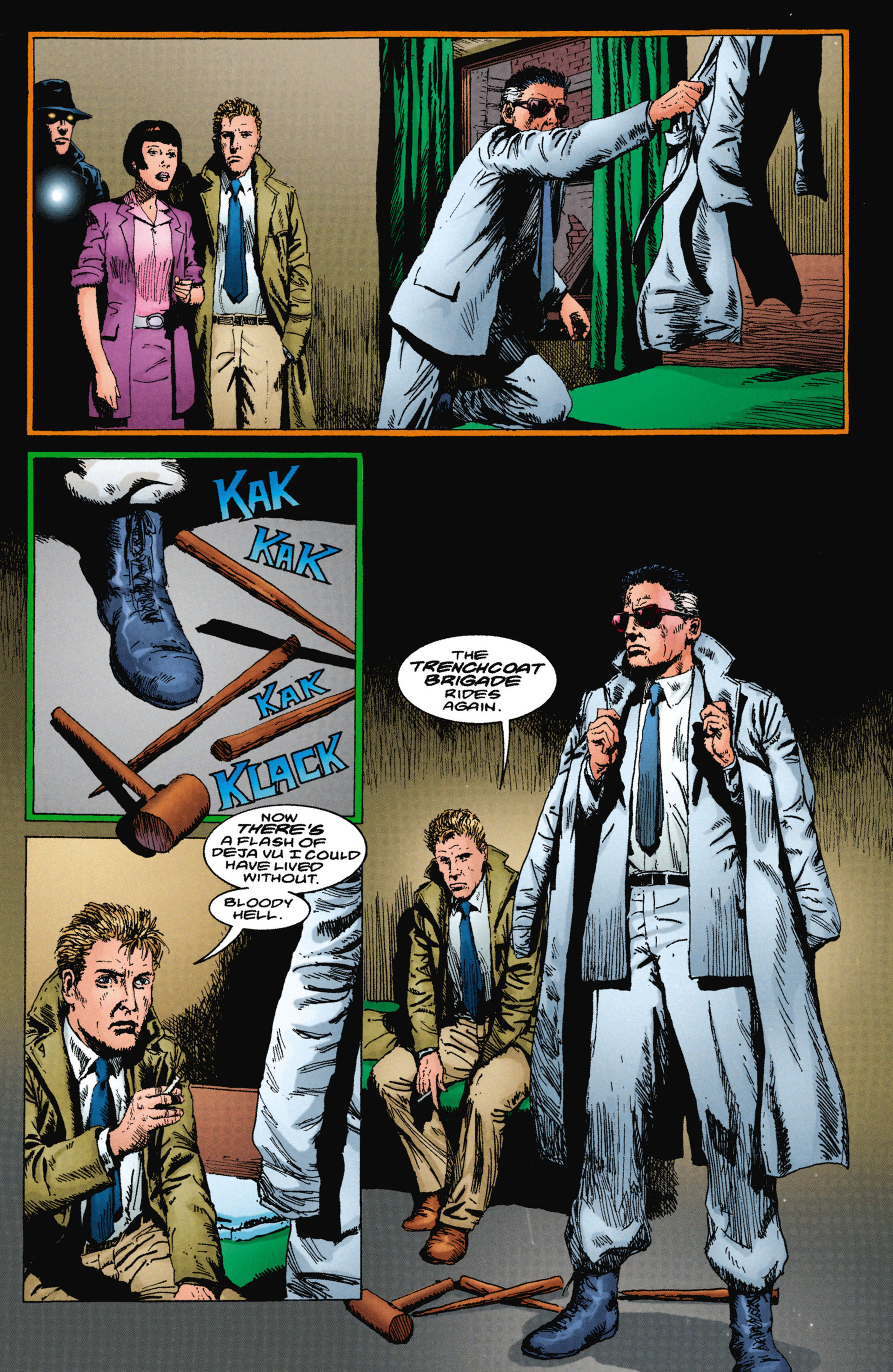 Read online The Trenchcoat Brigade comic -  Issue #1 - 17