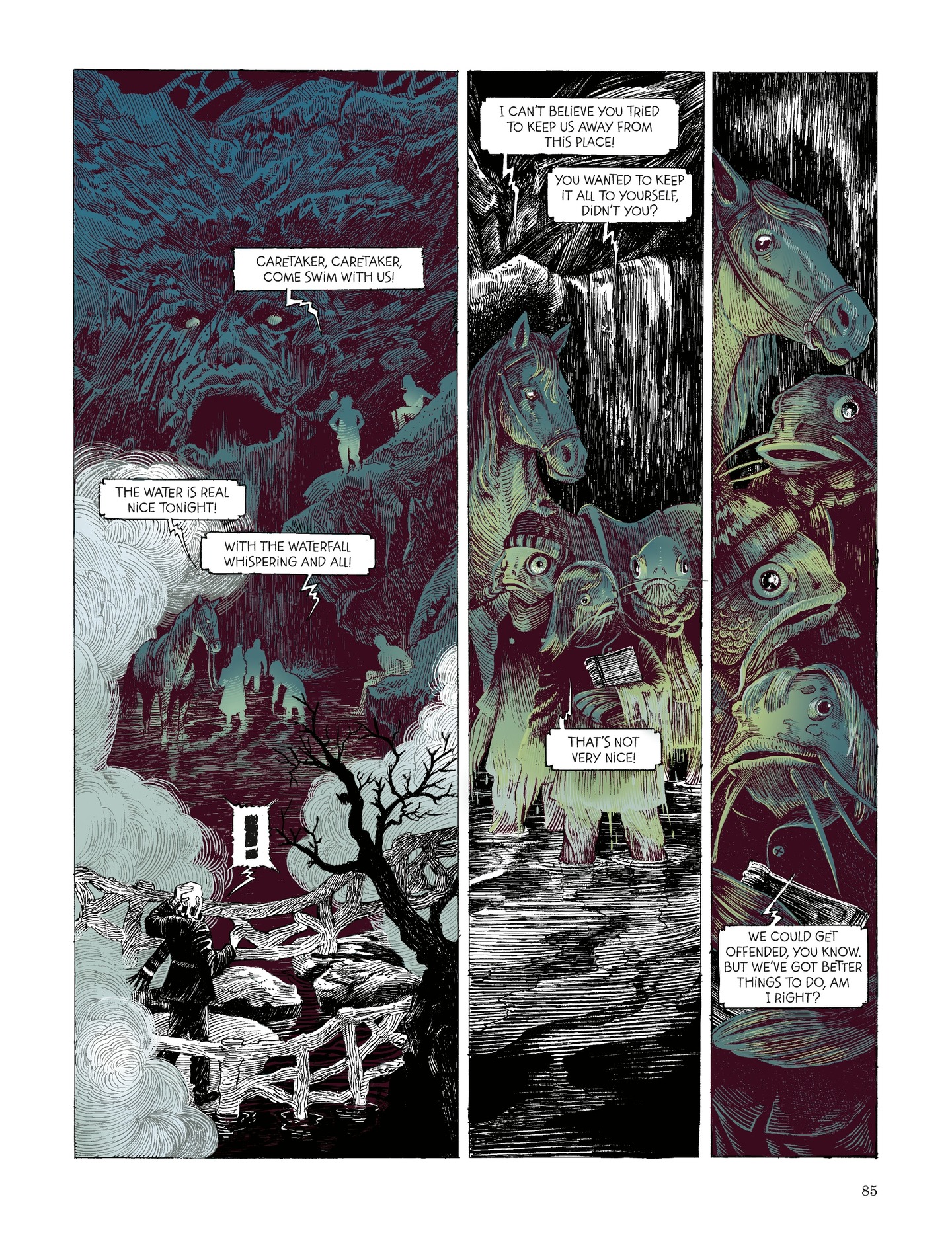 Read online The Monstrous Dreams of Mr. Providence comic -  Issue # TPB - 86