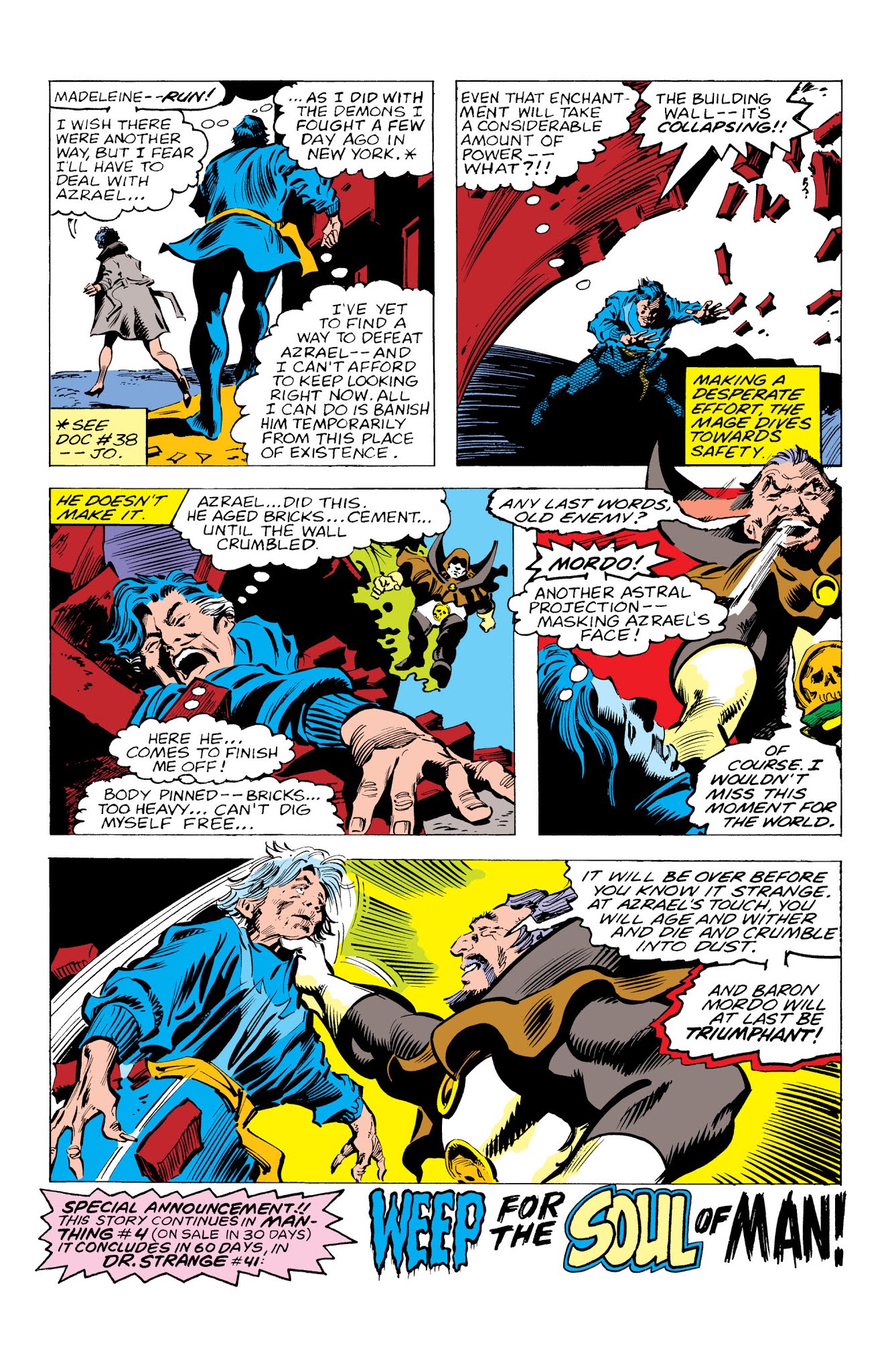 Read online Marvel Masterworks: Doctor Strange comic -  Issue # TPB 8 (Part 1) - 61
