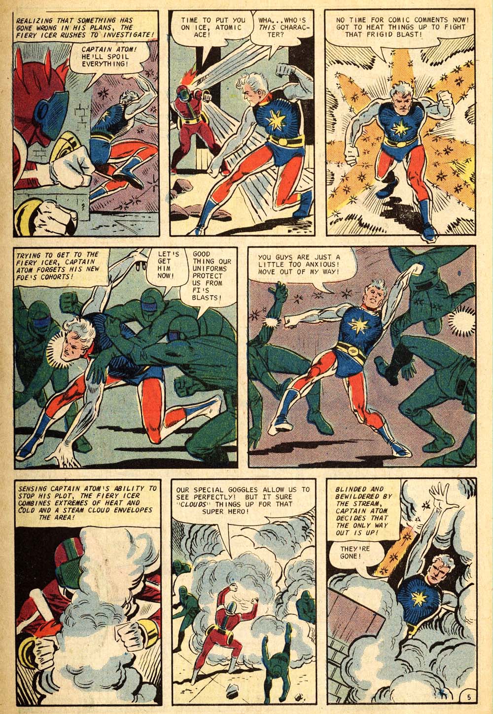 Read online Captain Atom (1965) comic -  Issue #87 - 6