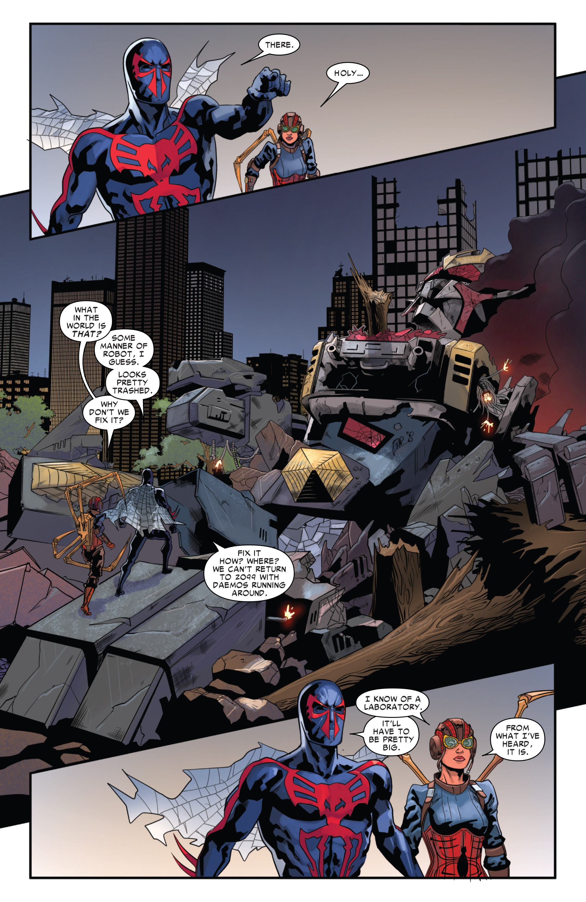 Read online Spider-Man 2099 (2014) comic -  Issue #8 - 5