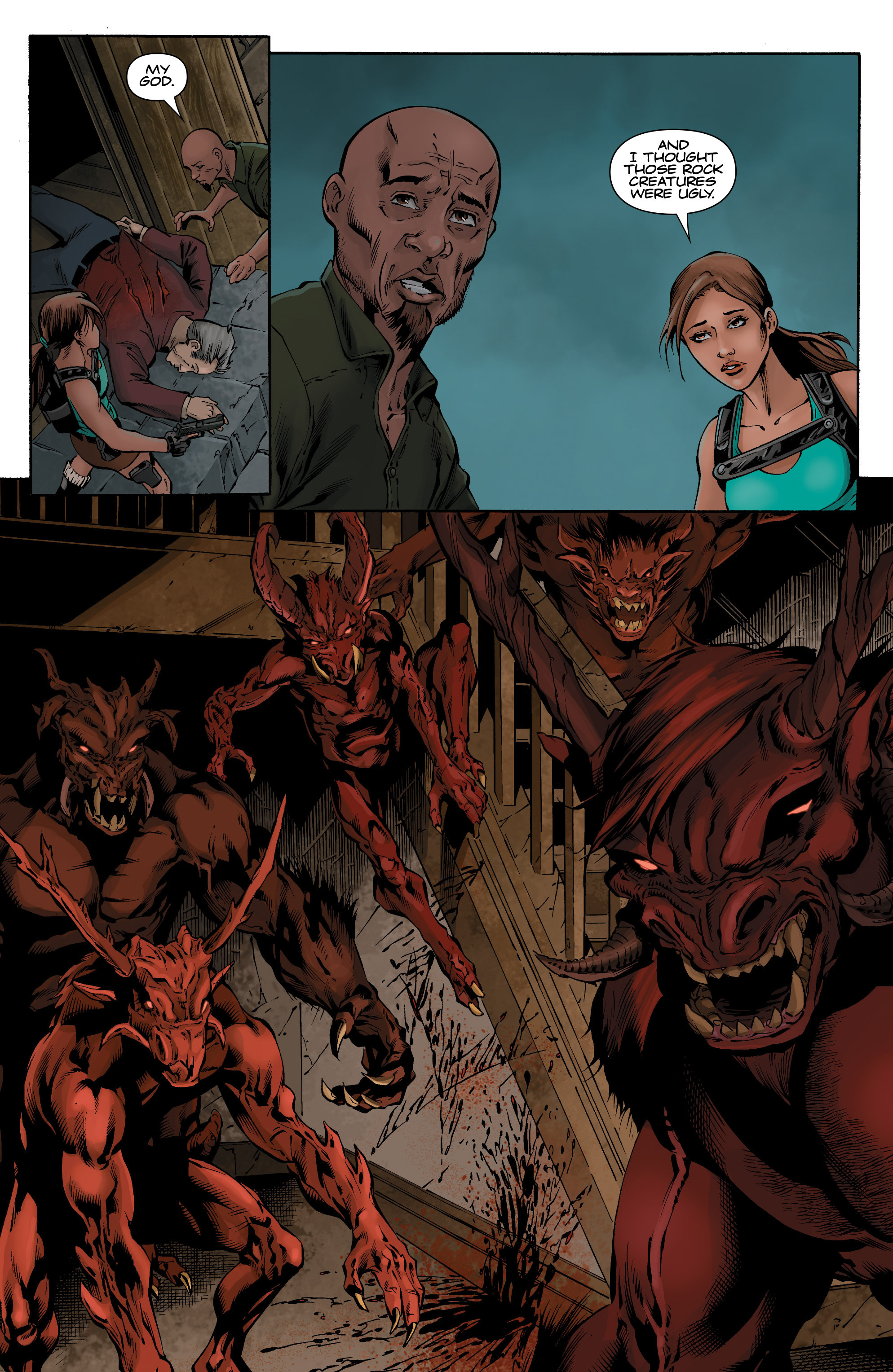 Read online Lara Croft and the Frozen Omen comic -  Issue #4 - 20