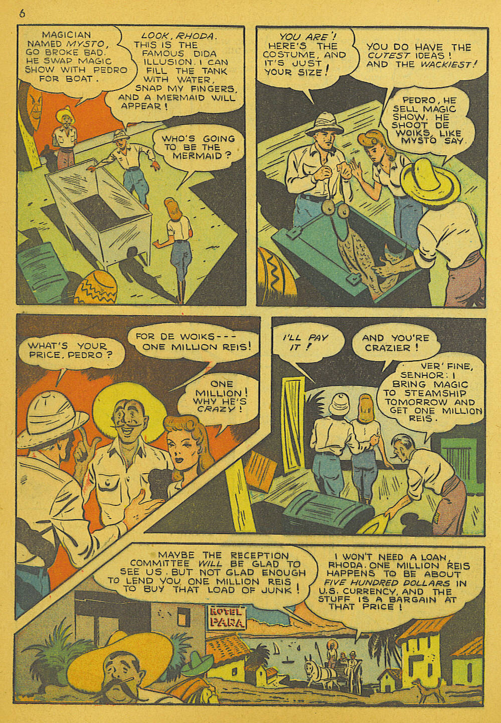 Read online Super-Magician Comics comic -  Issue #10 - 6