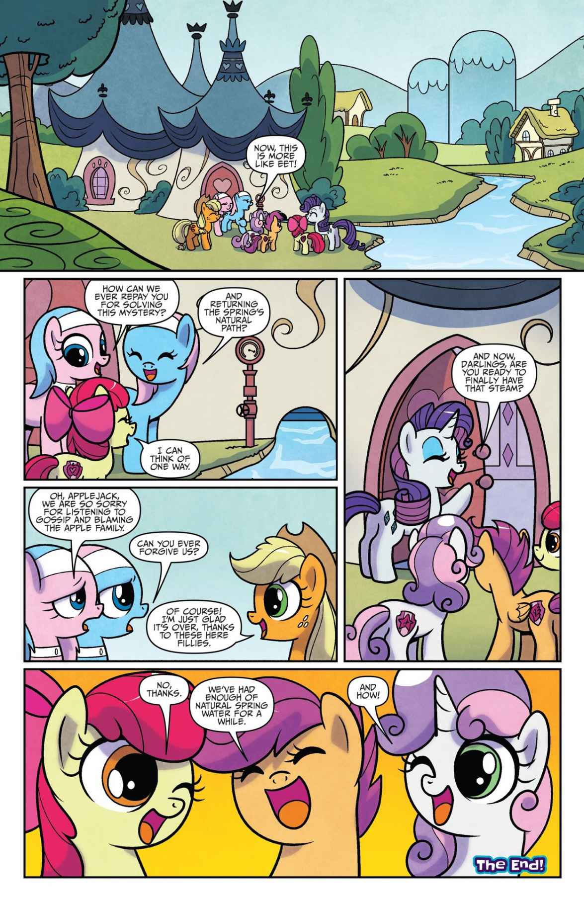 Read online My Little Pony: Ponyville Mysteries comic -  Issue #4 - 22