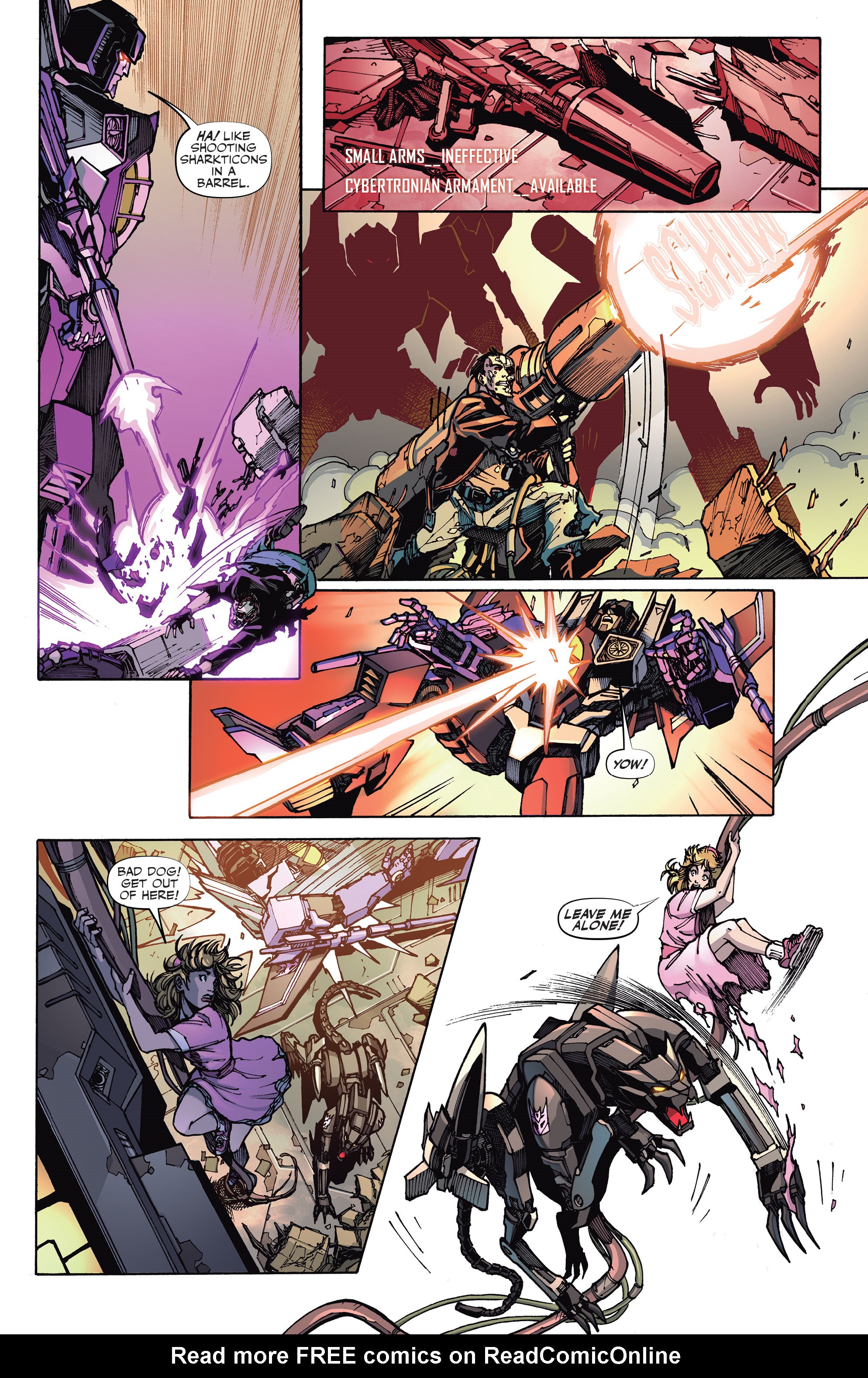 Read online Transformers vs. the Terminator comic -  Issue #2 - 8