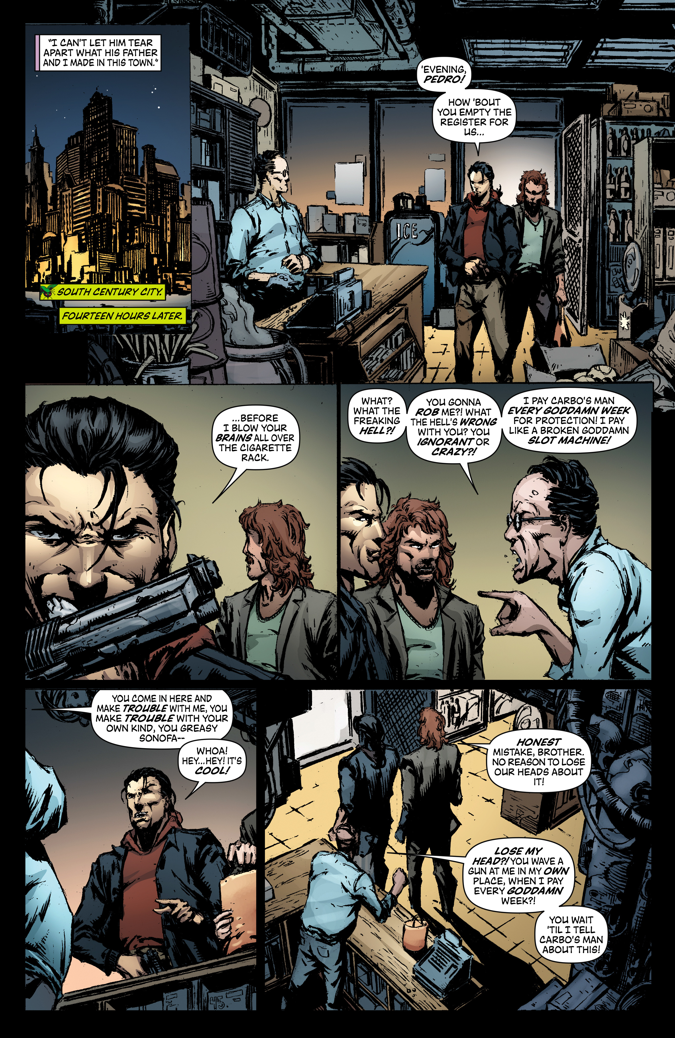 Read online Green Hornet: Blood Ties comic -  Issue #3 - 11