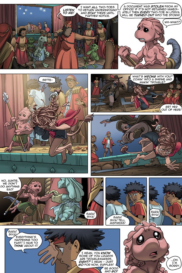 Read online Unsounded comic -  Issue #15 - 117