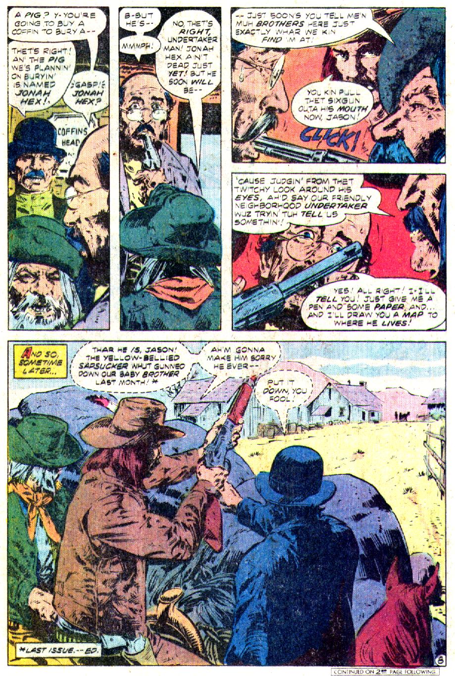 Read online Jonah Hex (1977) comic -  Issue #52 - 9