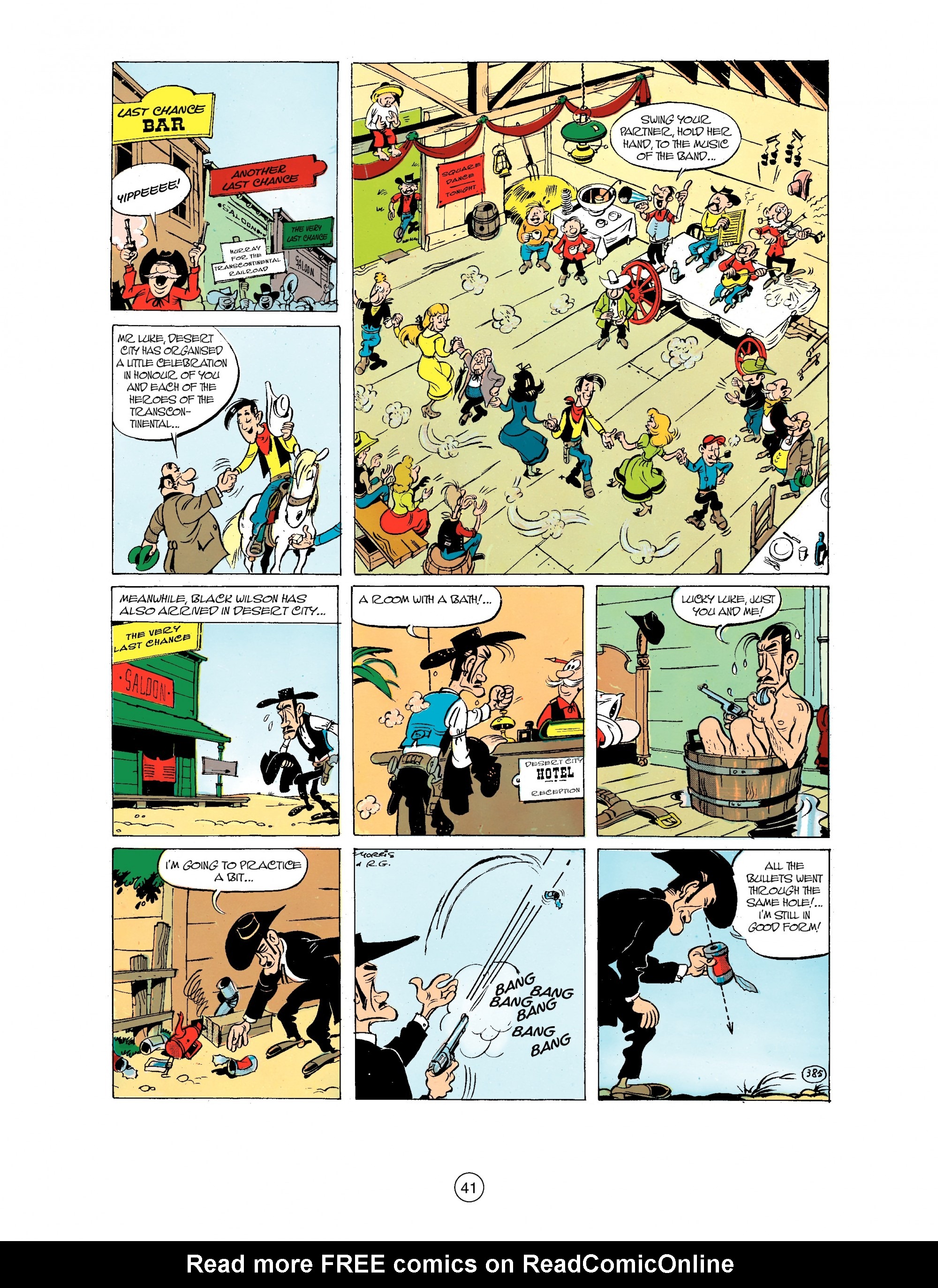 Read online A Lucky Luke Adventure comic -  Issue #32 - 41