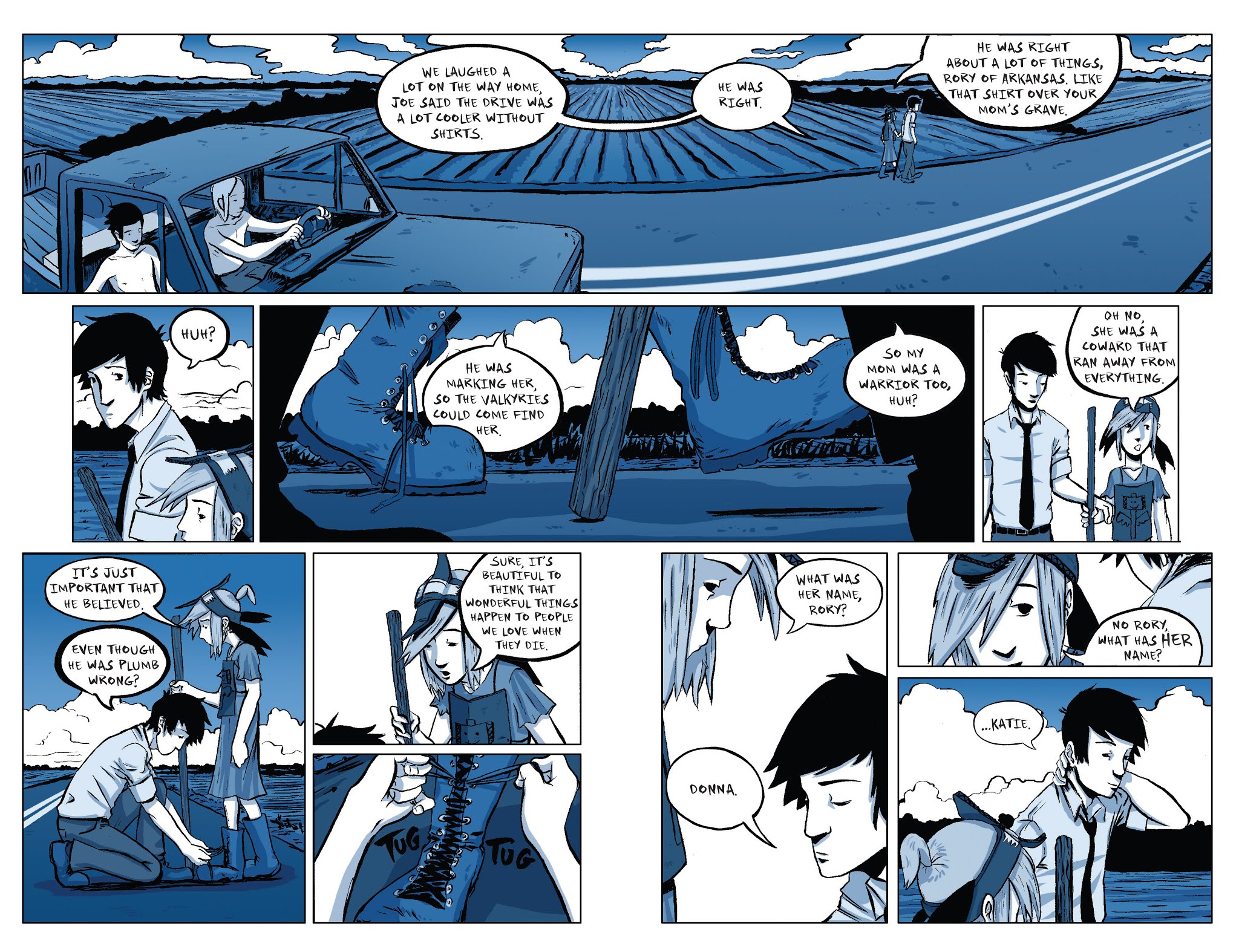 Read online Long Walk to Valhalla comic -  Issue # TPB - 78