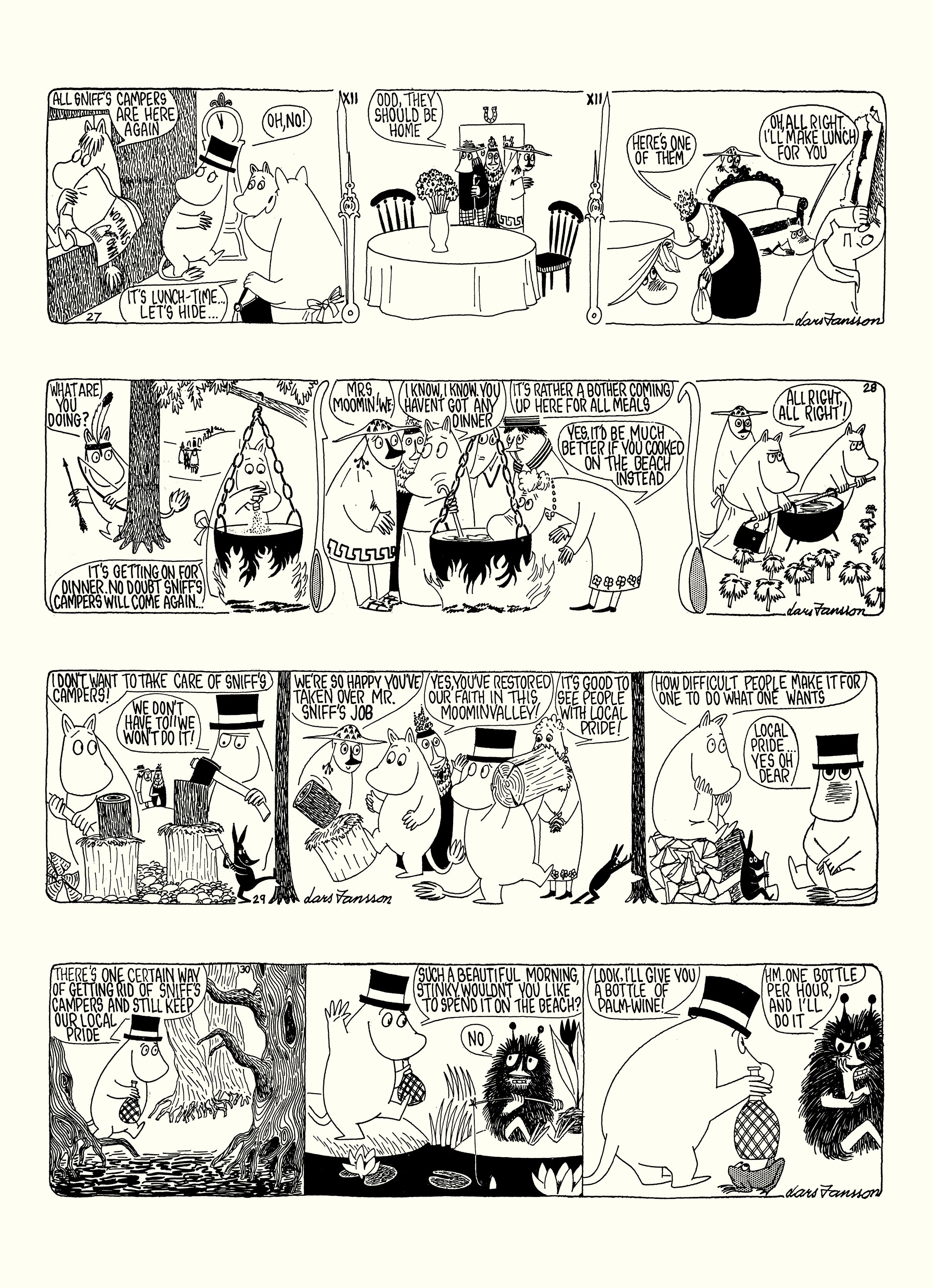 Read online Moomin: The Complete Lars Jansson Comic Strip comic -  Issue # TPB 8 - 58