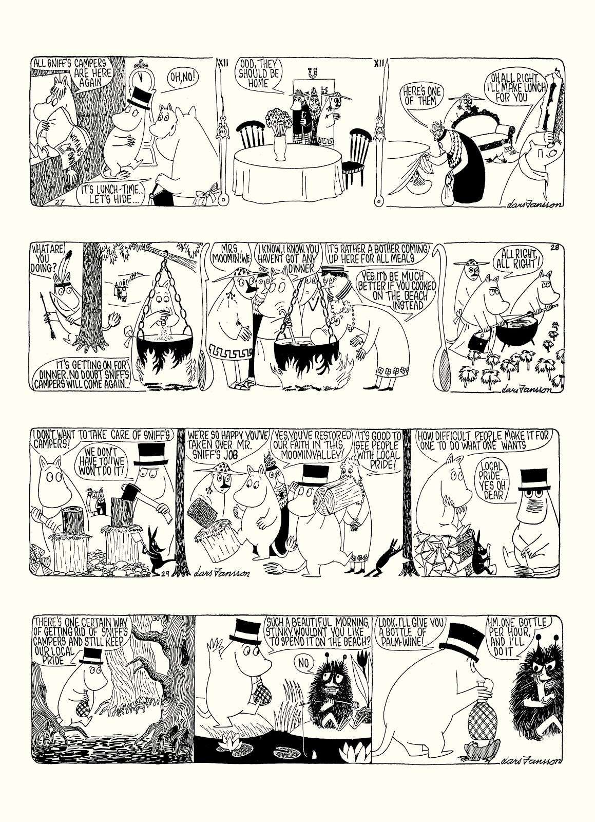 Moomin: The Complete Lars Jansson Comic Strip issue TPB 8 - Page 58