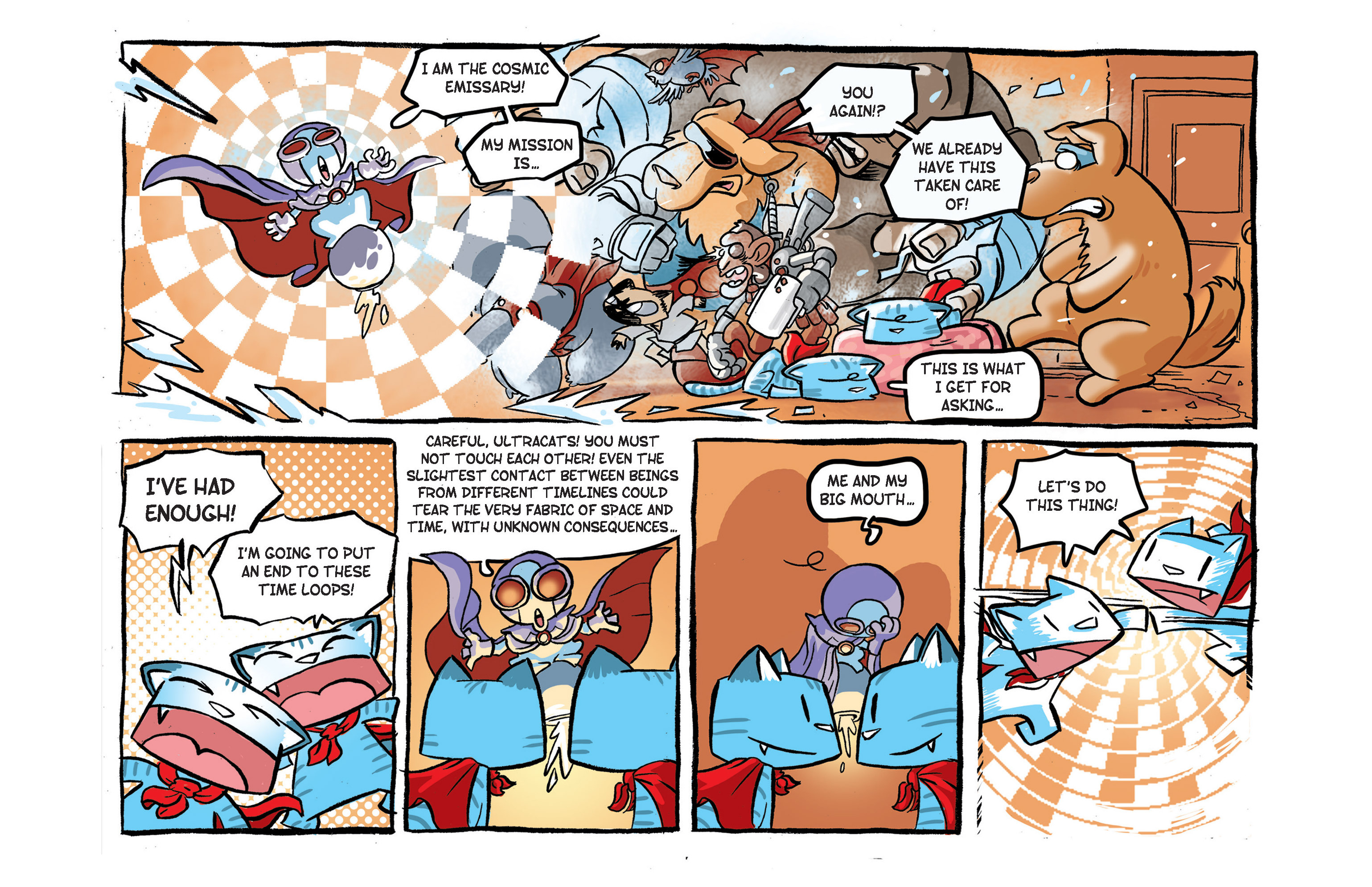 Read online Ultracat comic -  Issue #4 - 4