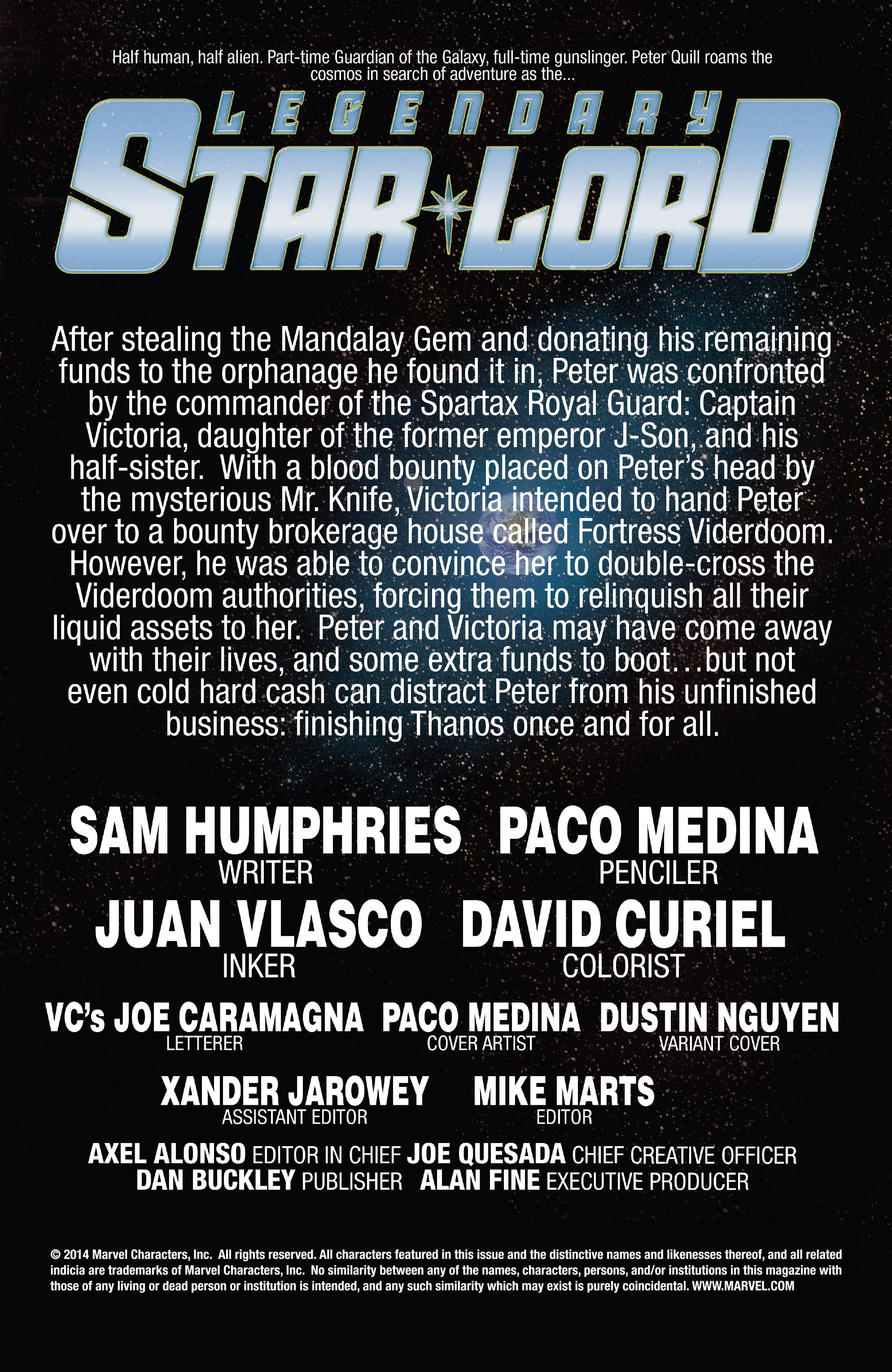 Read online Legendary Star-Lord comic -  Issue #3 - 2