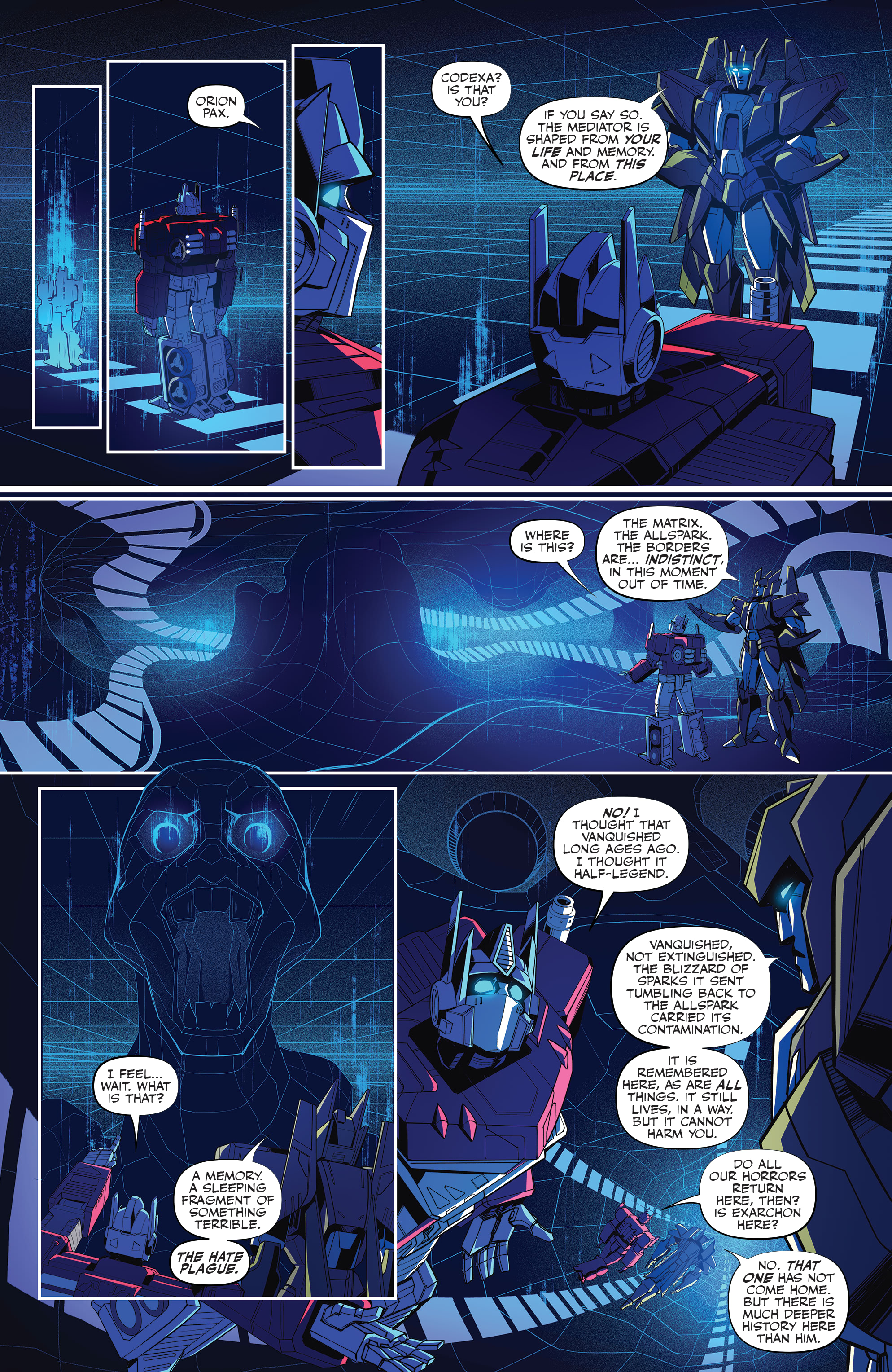 Read online Transformers (2019) comic -  Issue #25 - 39