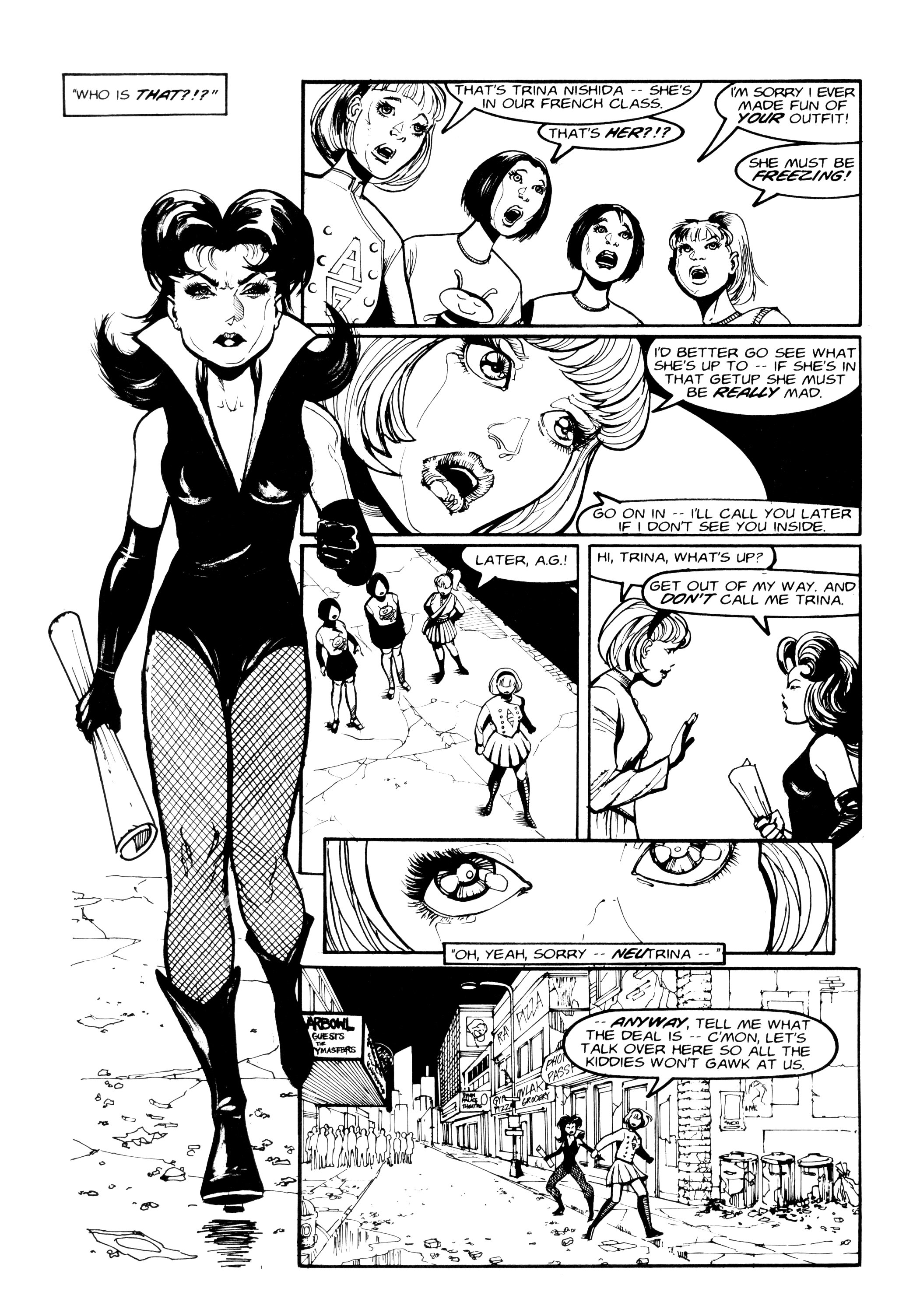 Read online Action Girl Comics comic -  Issue #4 - 4