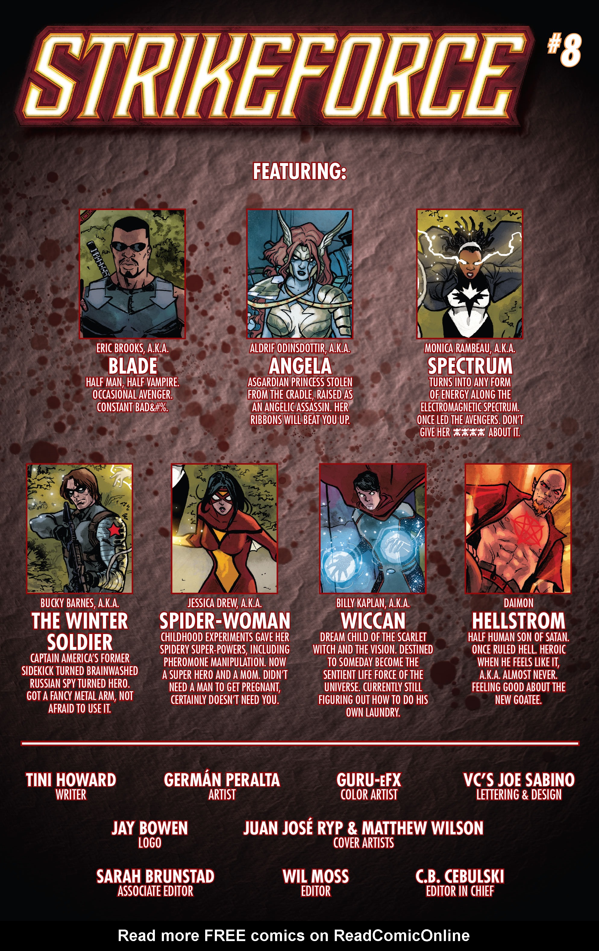 Read online Strikeforce comic -  Issue #8 - 2