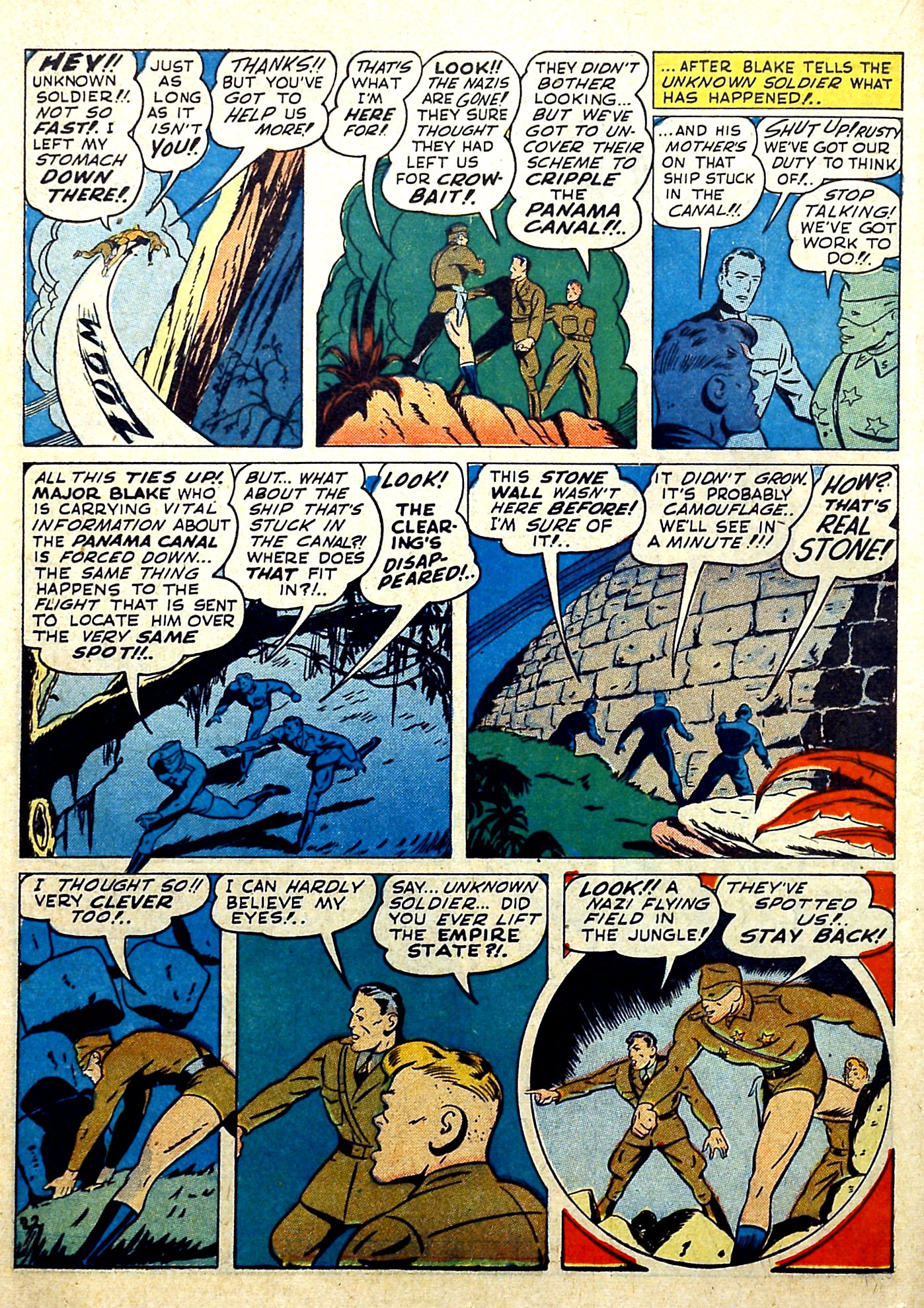 Read online Our Flag Comics comic -  Issue #3 - 23