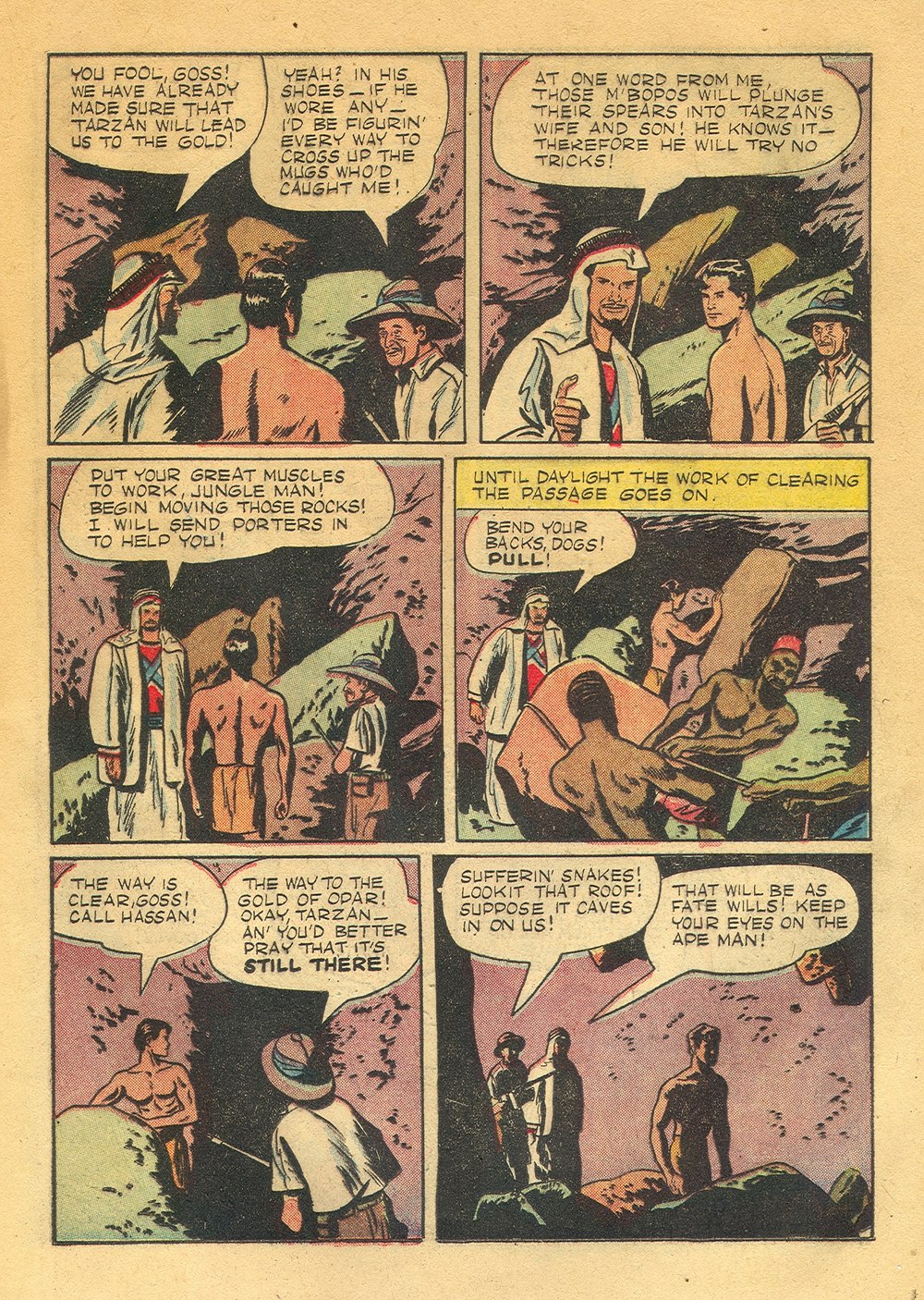 Read online Tarzan (1948) comic -  Issue #5 - 17