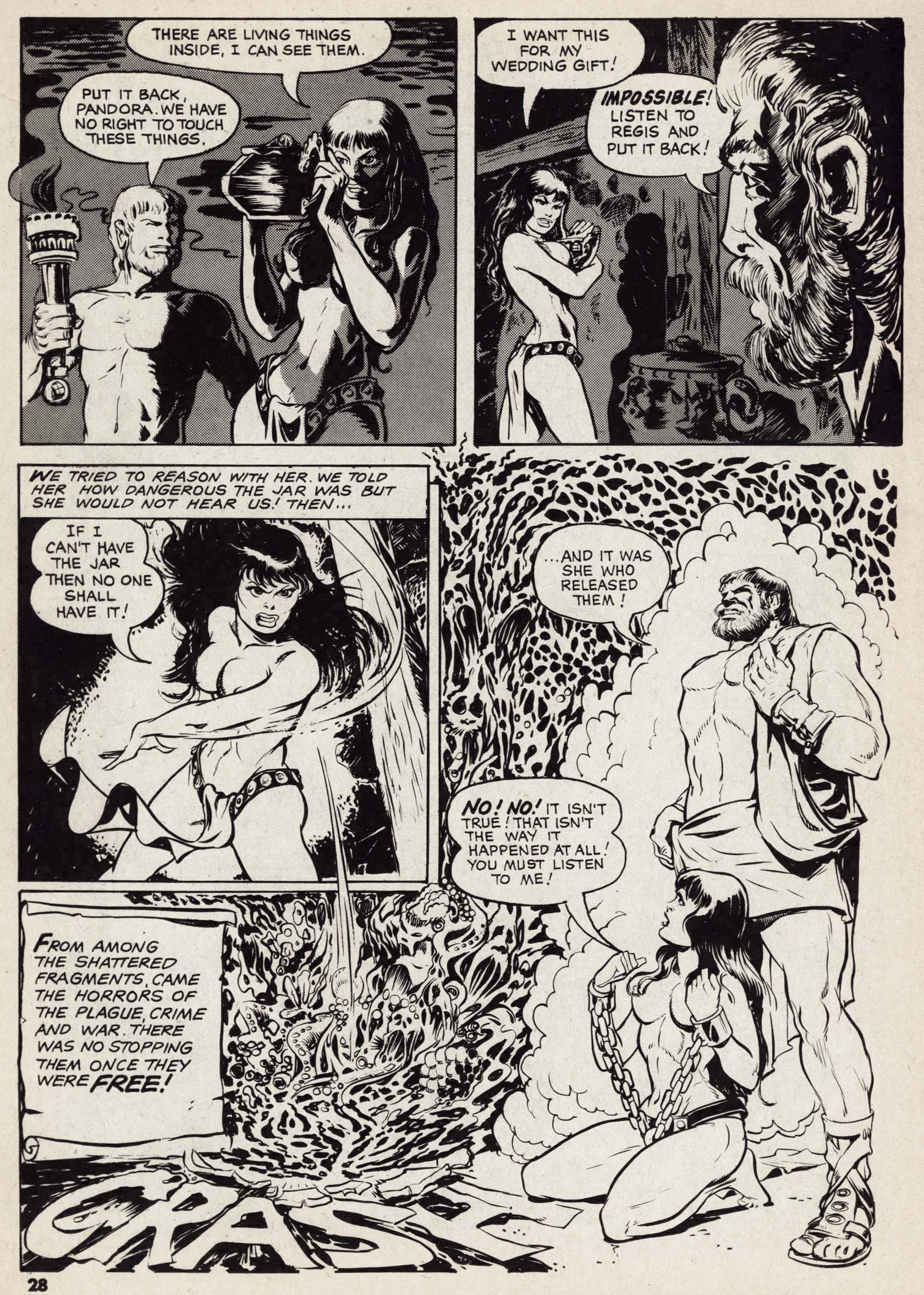 Read online Vampirella (1969) comic -  Issue #14 - 28
