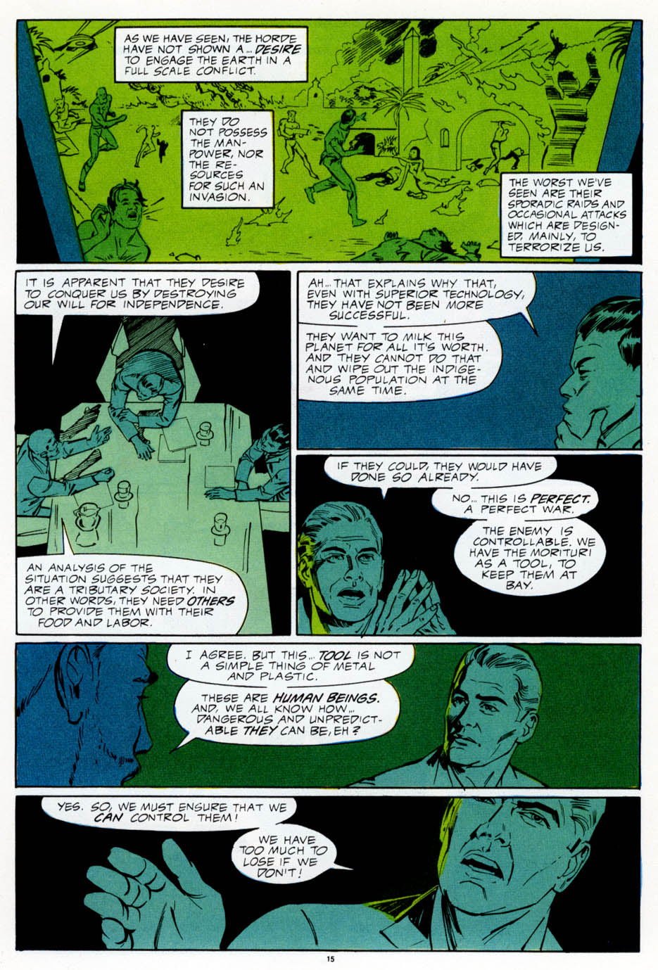 Read online Strikeforce: Morituri comic -  Issue #22 - 16