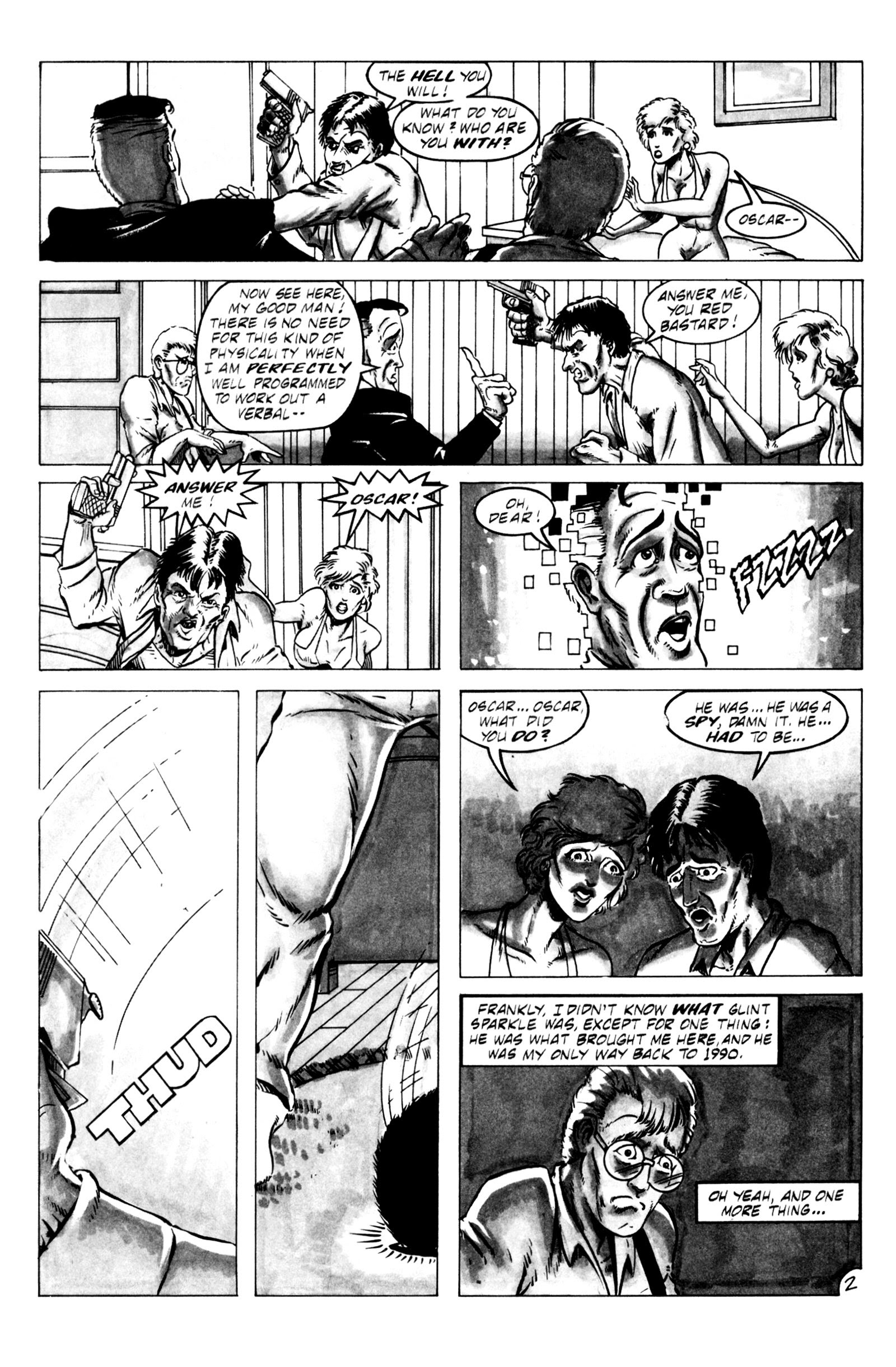Read online Timedrifter comic -  Issue #2 - 6