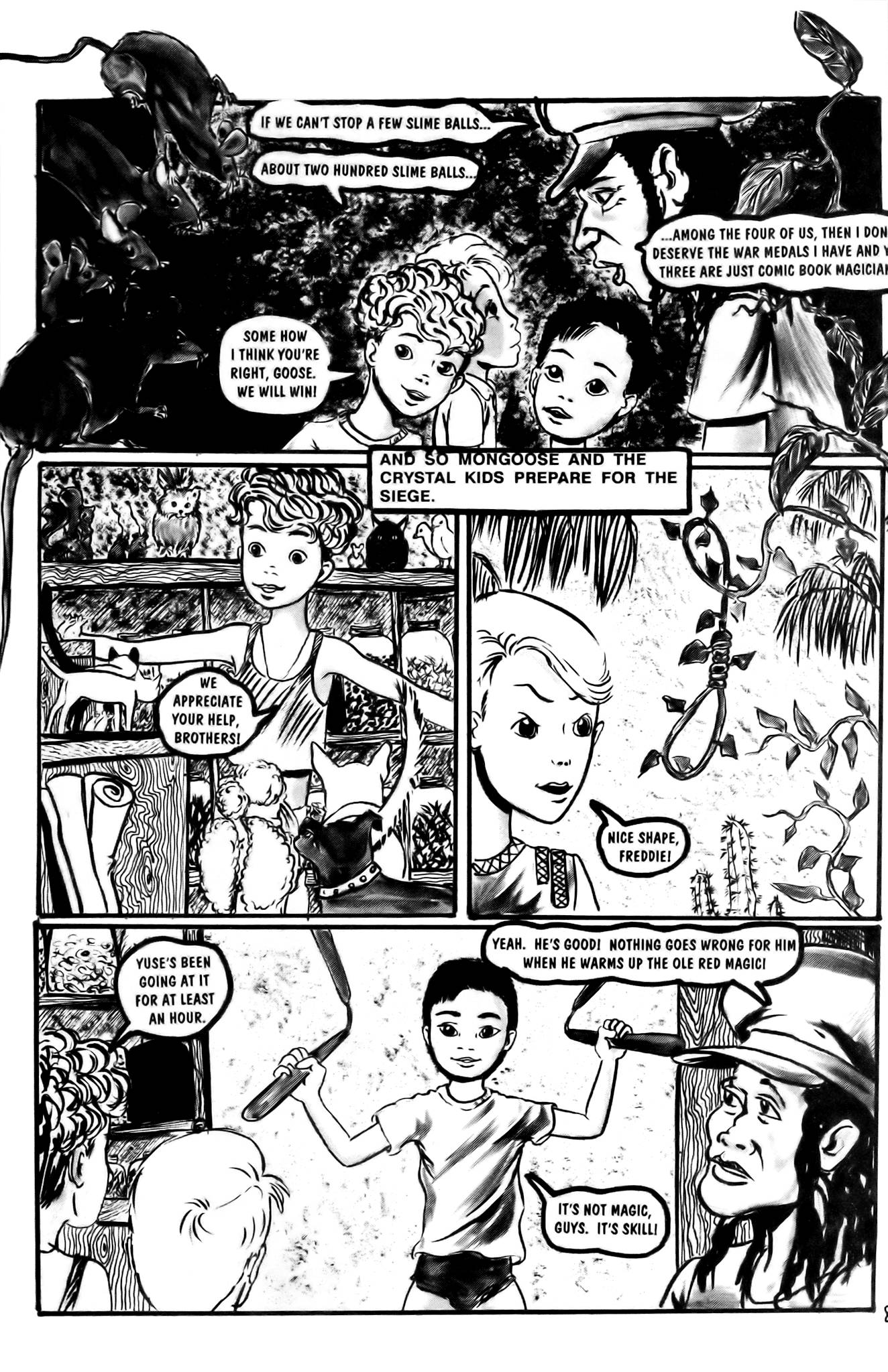 Read online Dragons in the Moon comic -  Issue #4 - 10