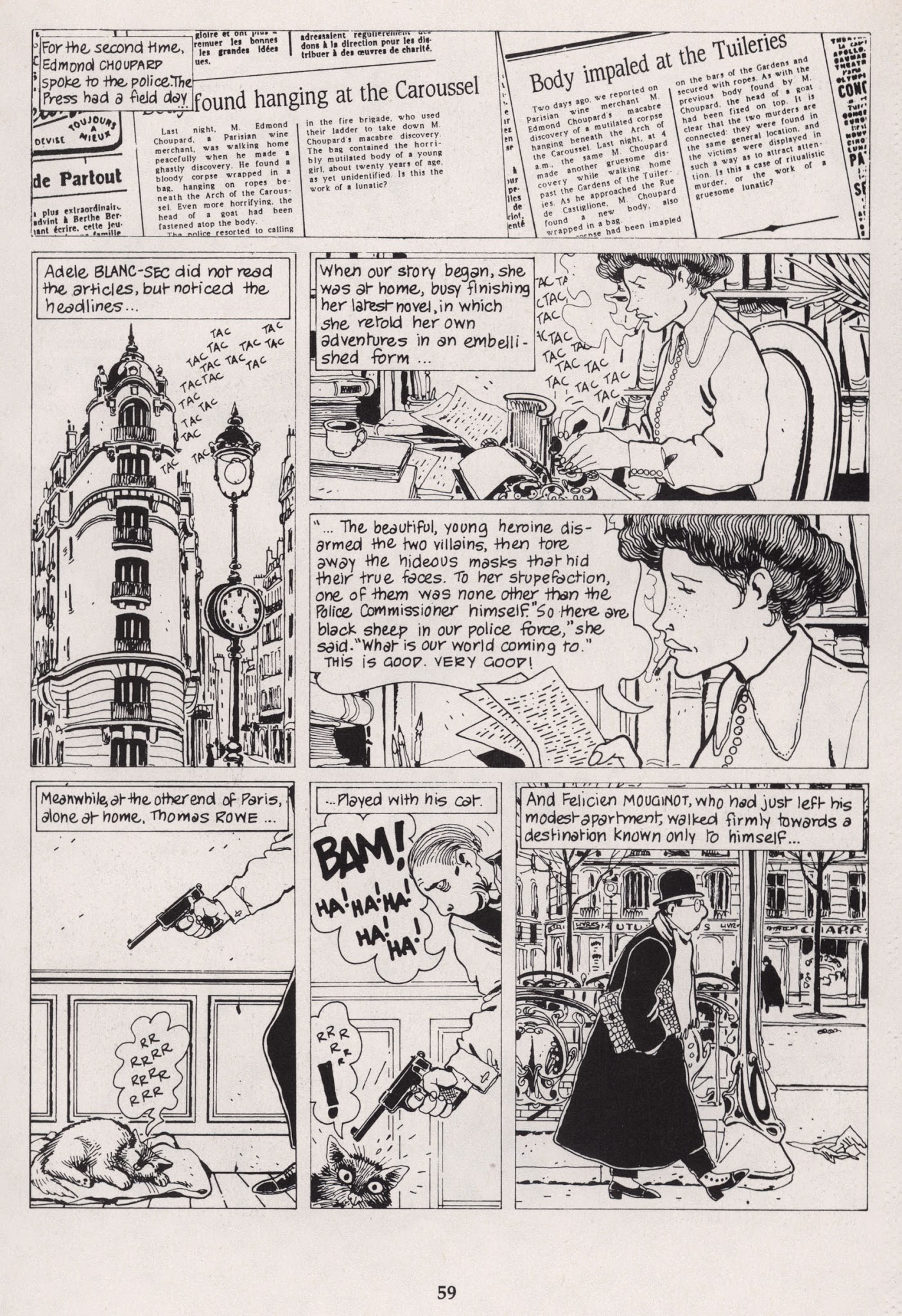 Read online Cheval Noir comic -  Issue #19 - 61