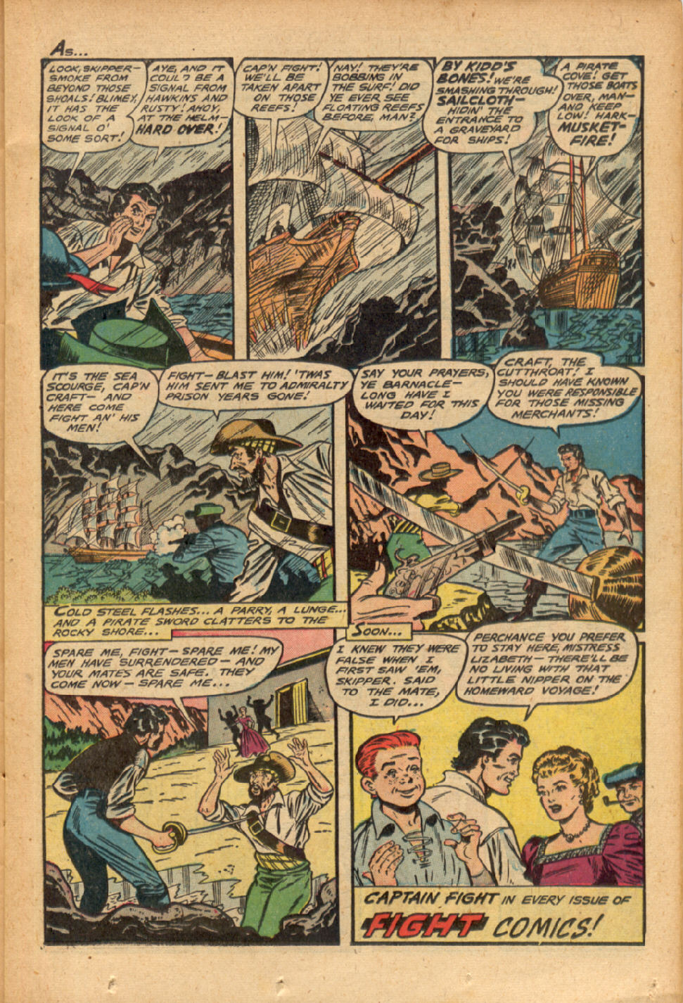 Read online Fight Comics comic -  Issue #64 - 19