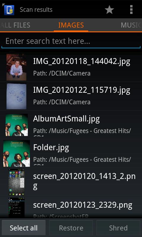 تطبيق لإستعادة الملفات المحذوفة على اجهزة الأندرويد