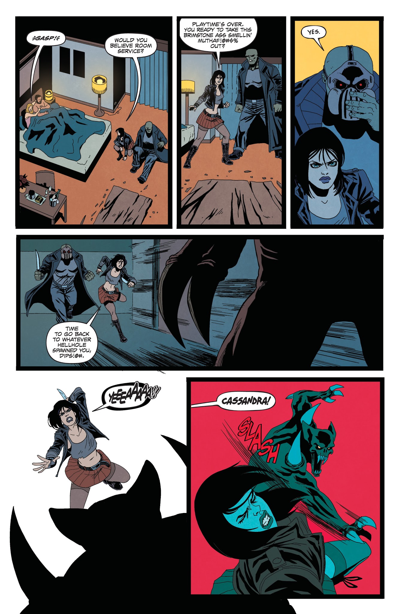 Read online Hack/Slash vs. Vampirella comic -  Issue #2 - 5