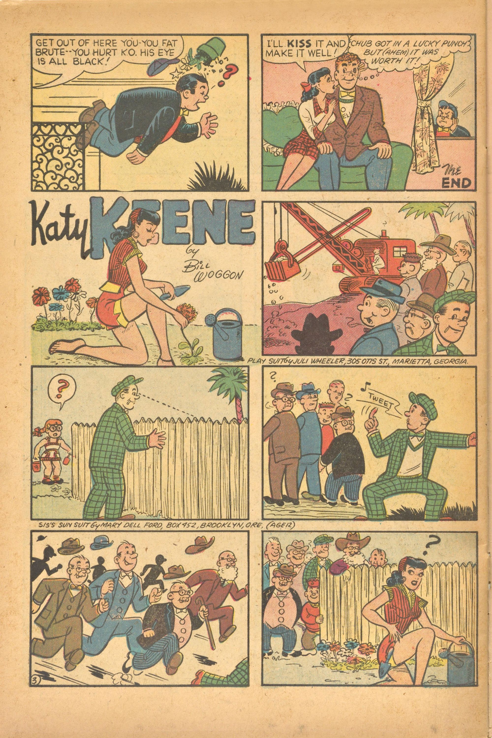 Read online Katy Keene (1949) comic -  Issue #19 - 34